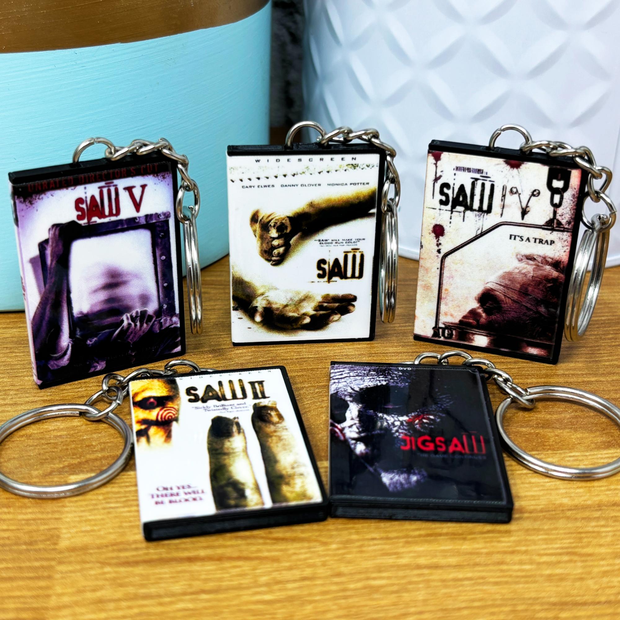 Horror Movies (R - Z) Keychains - BitsyLabs