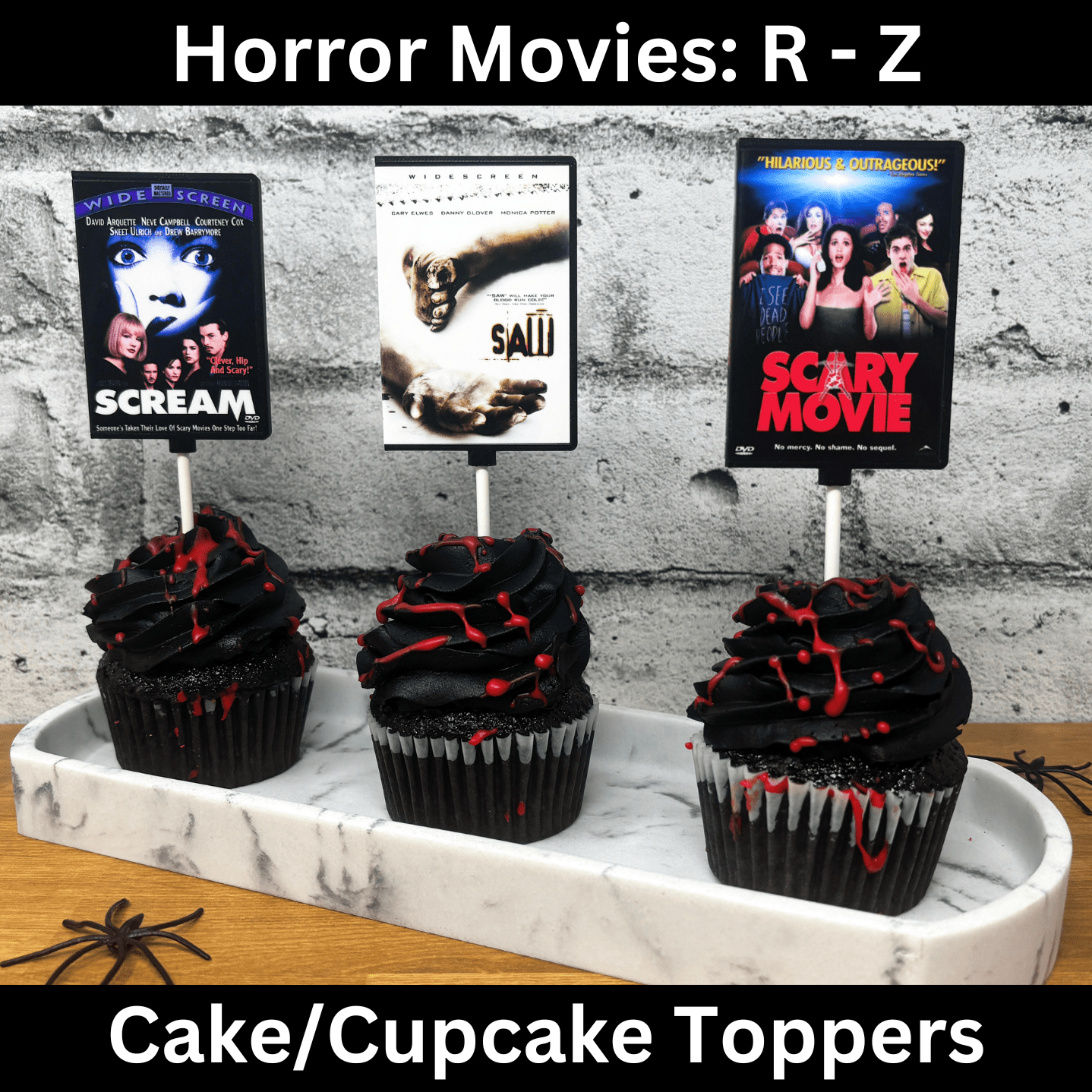 Horror Movies R - Z Toppers (Medium) - BitsyLabs