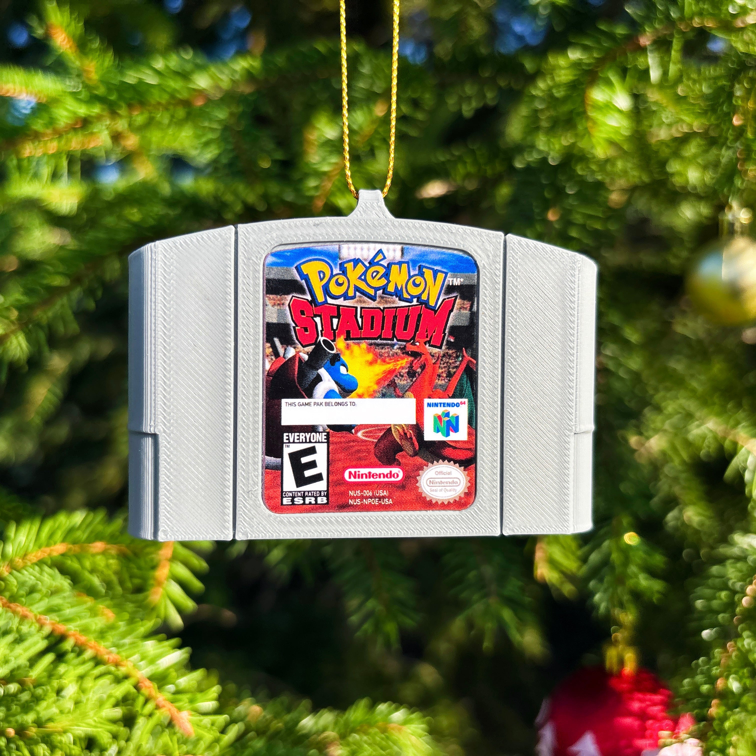 N64 Cart Christmas Ornaments - BitsyLabs
