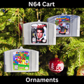 N64 Cart Christmas Ornaments - BitsyLabs