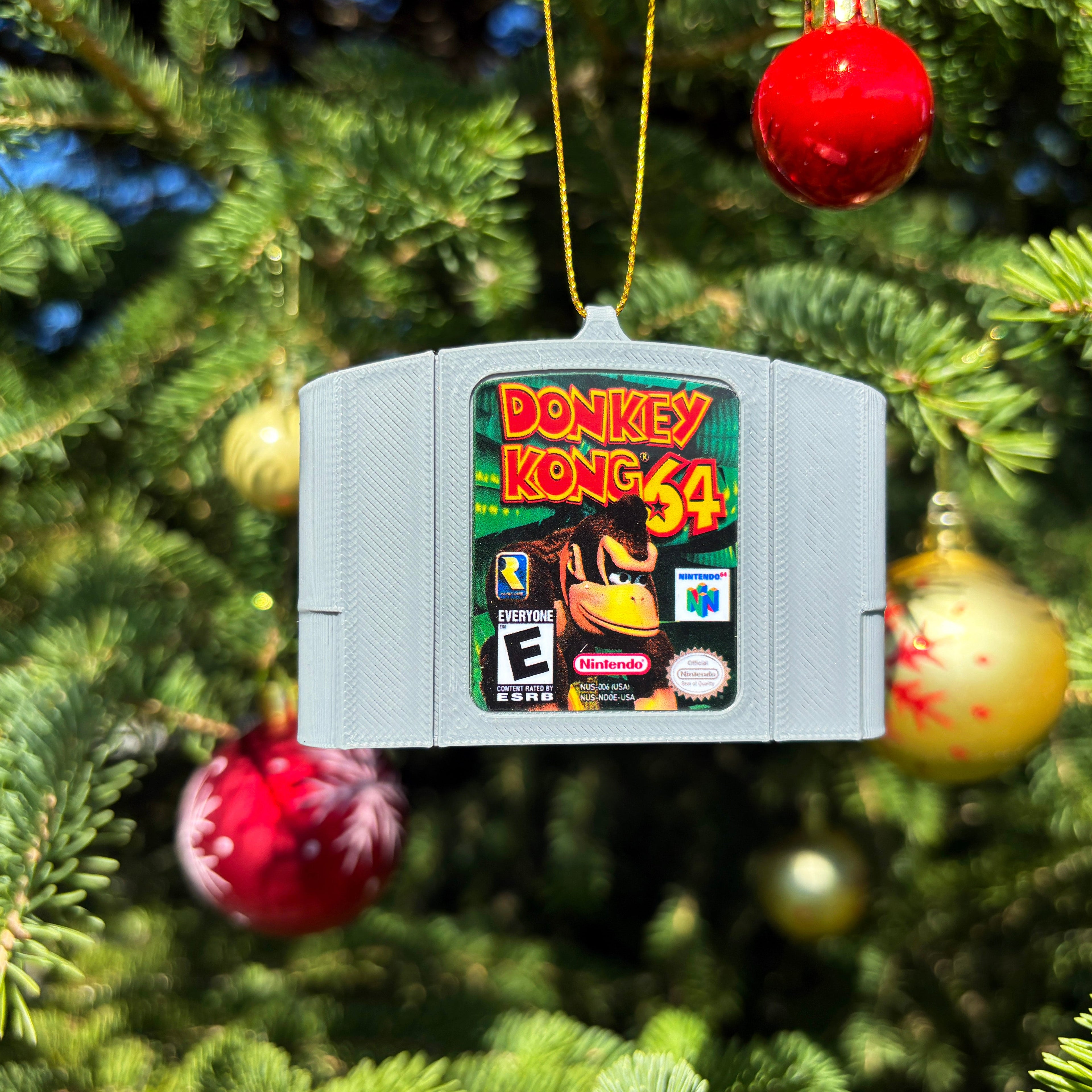 N64 Cart Christmas Ornaments - BitsyLabs