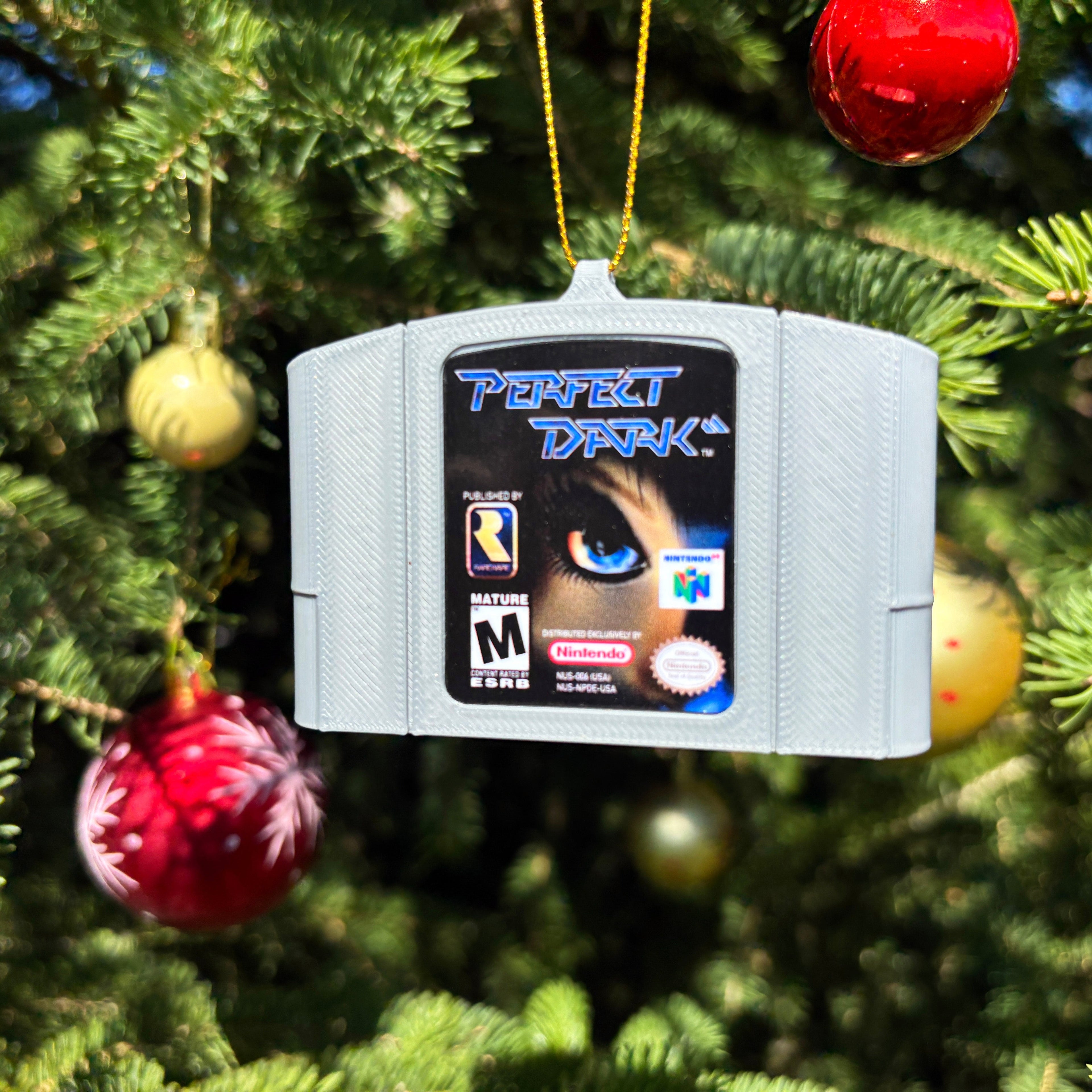 N64 Cart Christmas Ornaments - BitsyLabs