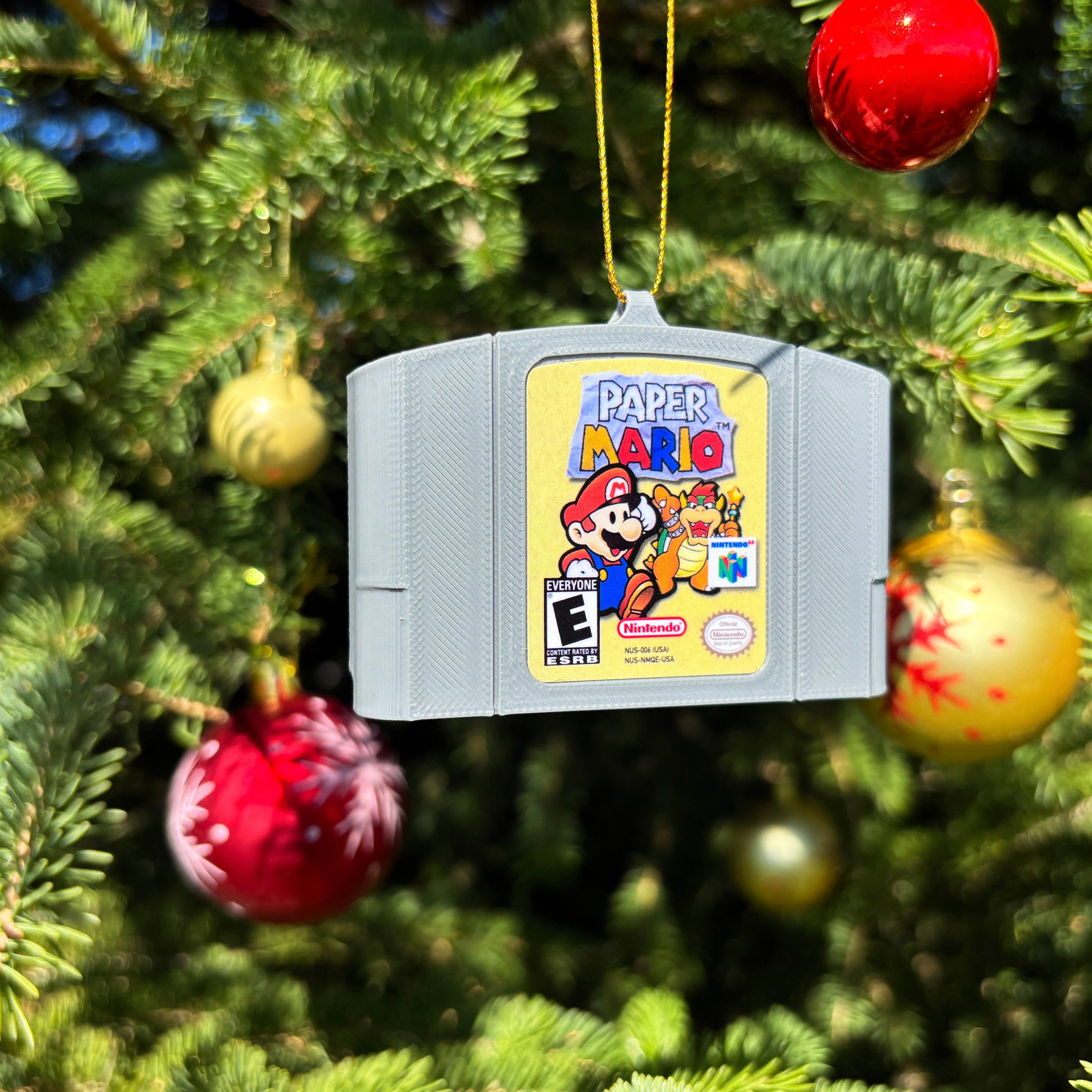 N64 Cart Christmas Ornaments - BitsyLabs