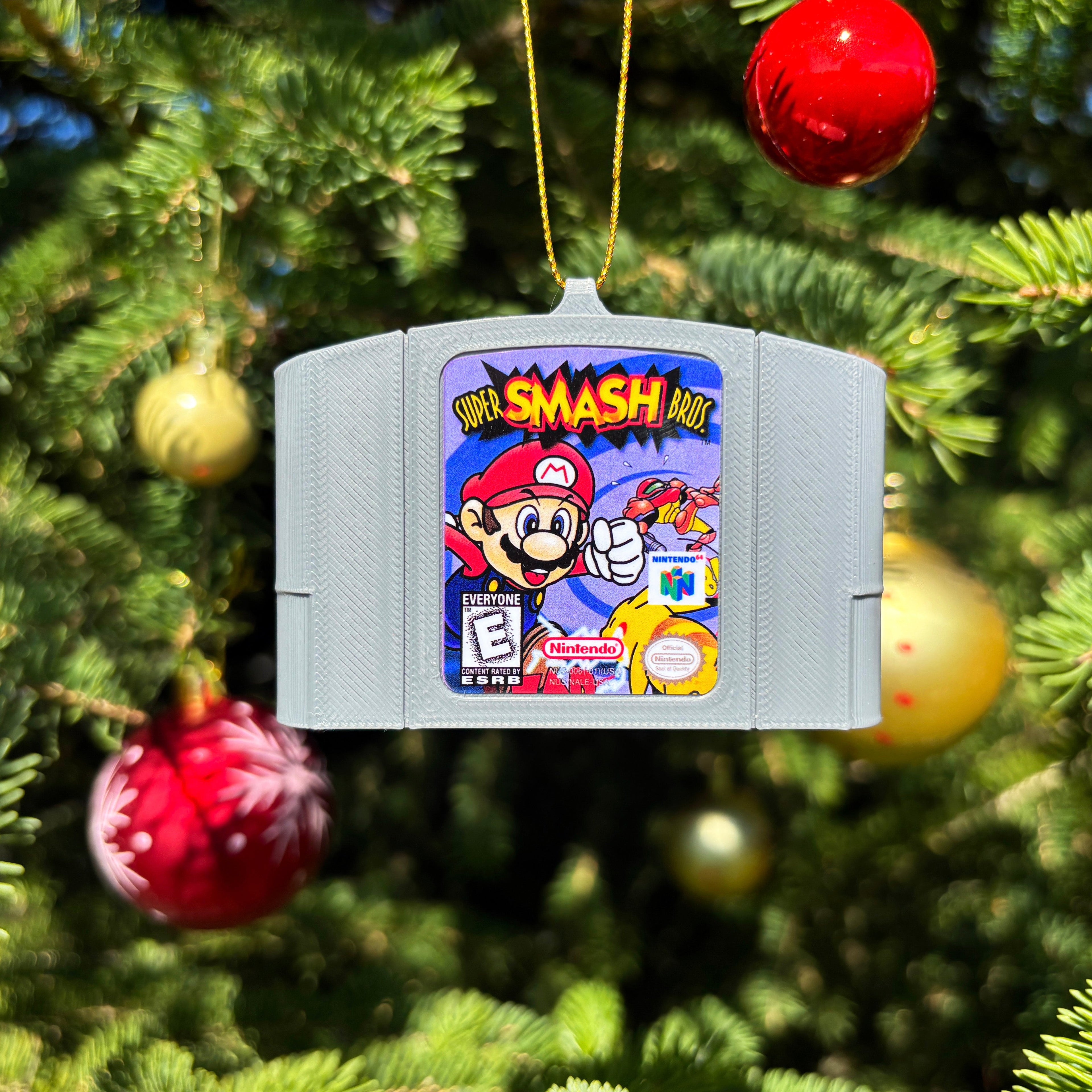 N64 Cart Christmas Ornaments - BitsyLabs