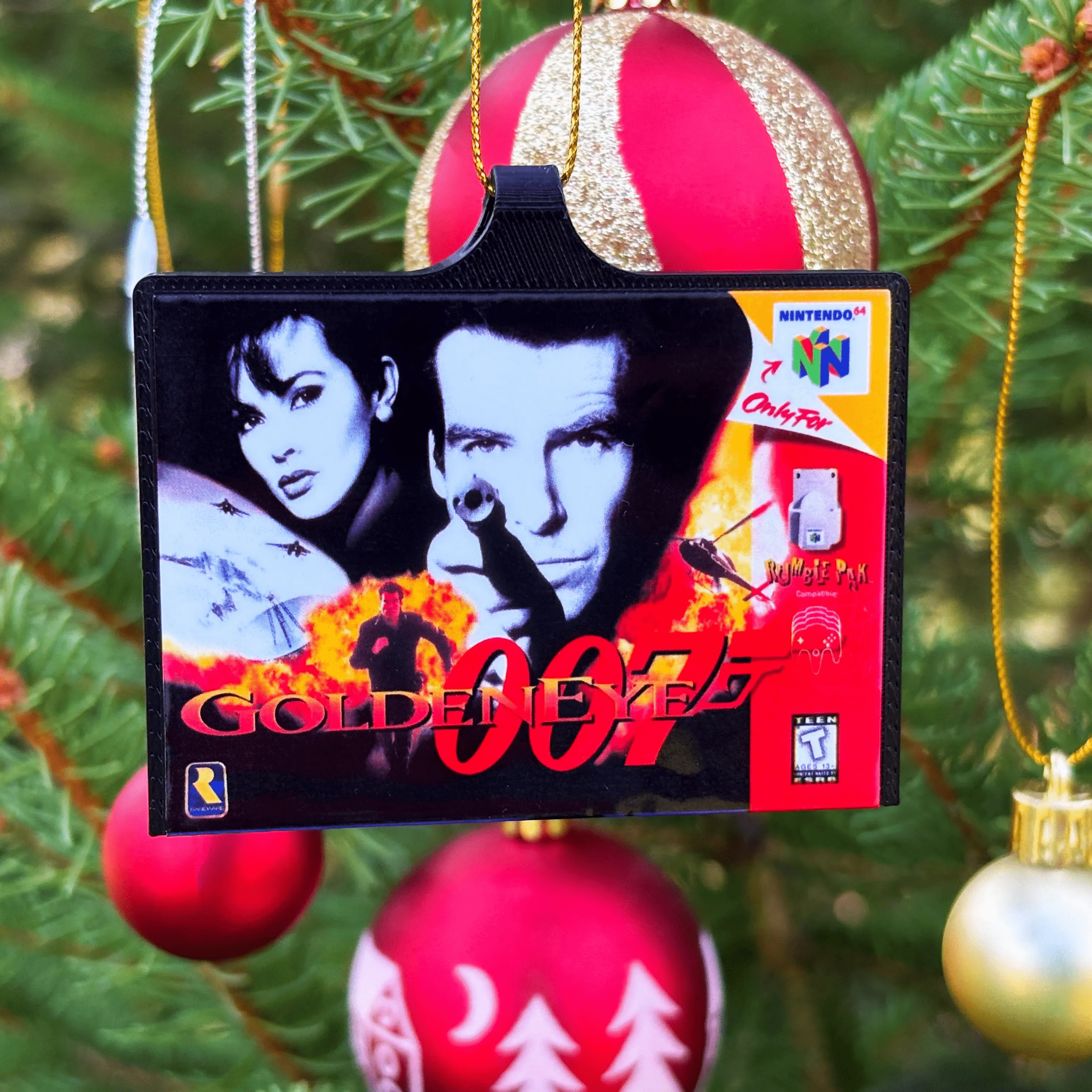 N64 Christmas Ornaments - BitsyLabs