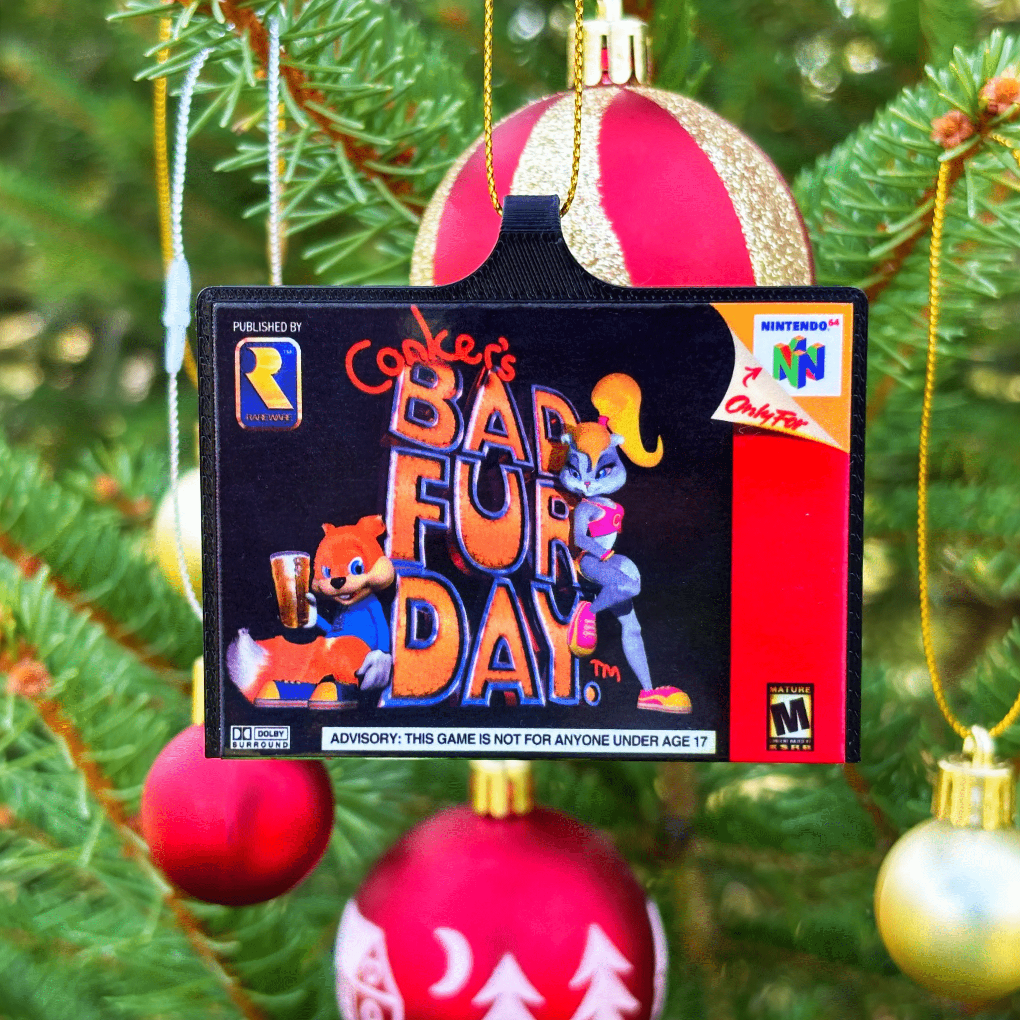 N64 Christmas Ornaments - BitsyLabs