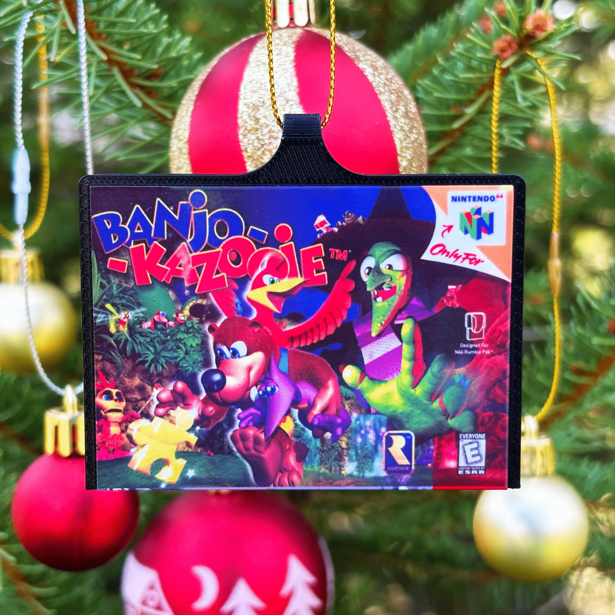 N64 Christmas Ornaments - BitsyLabs