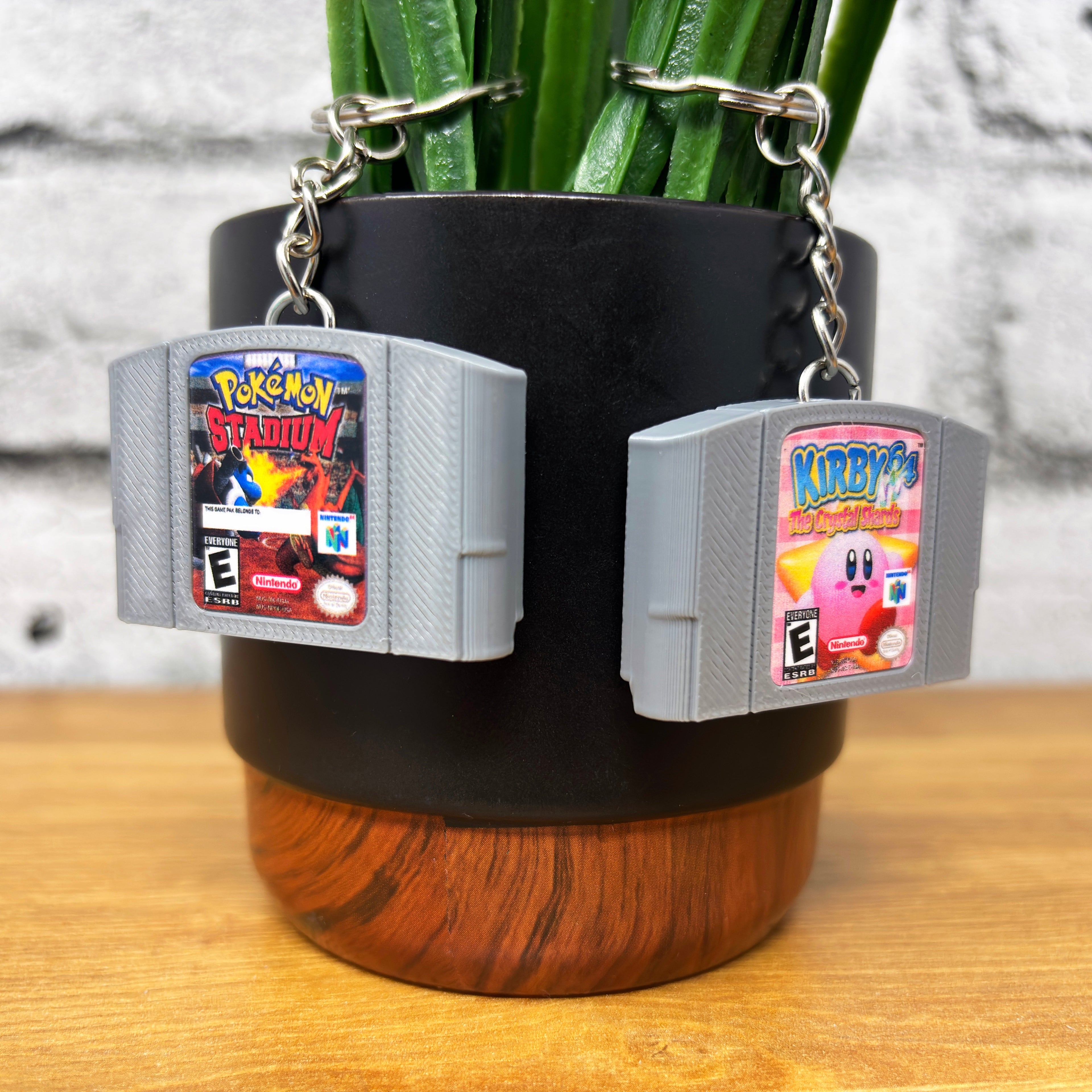 N64 Game Cart Keychains - BitsyLabs