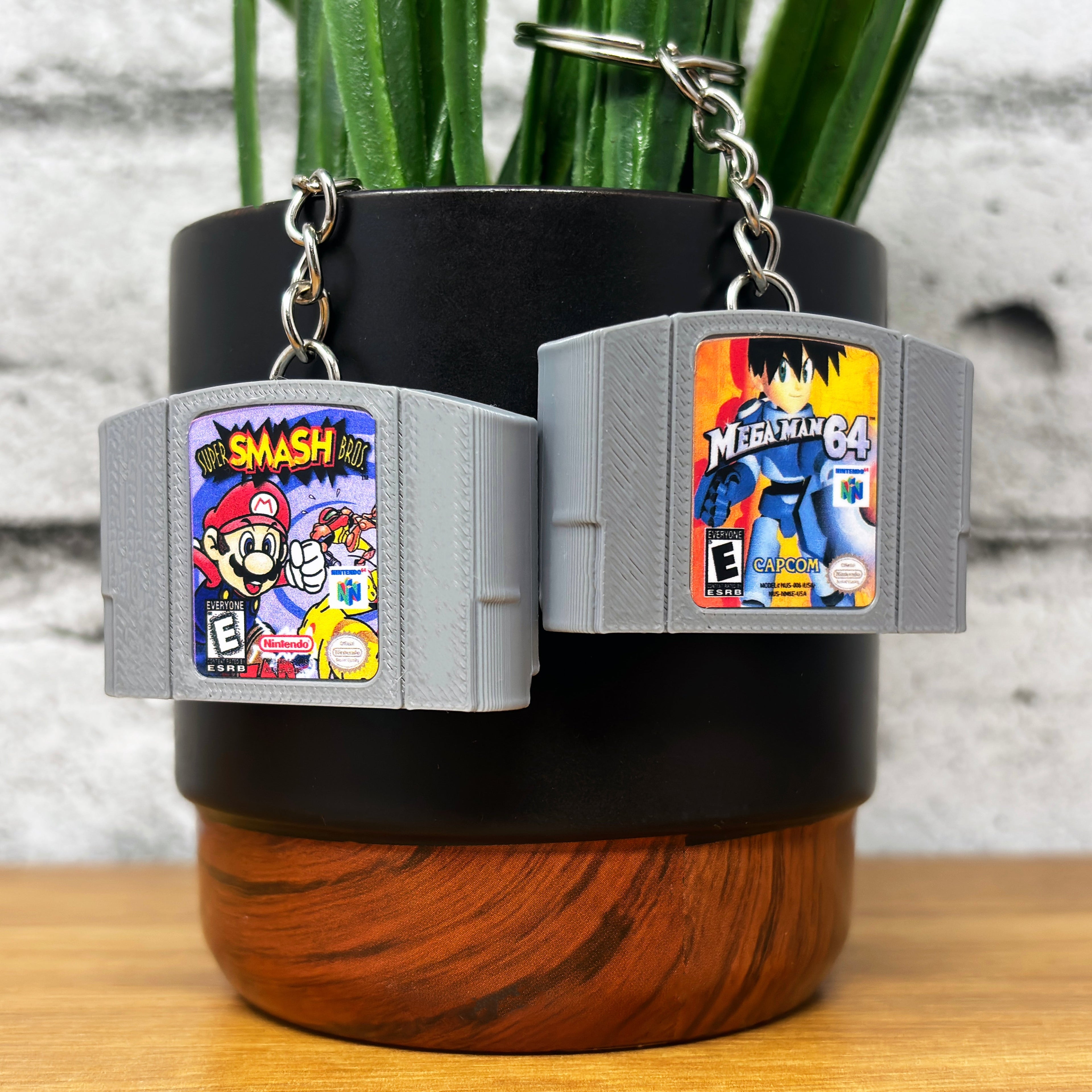 N64 Game Cart Keychains - BitsyLabs