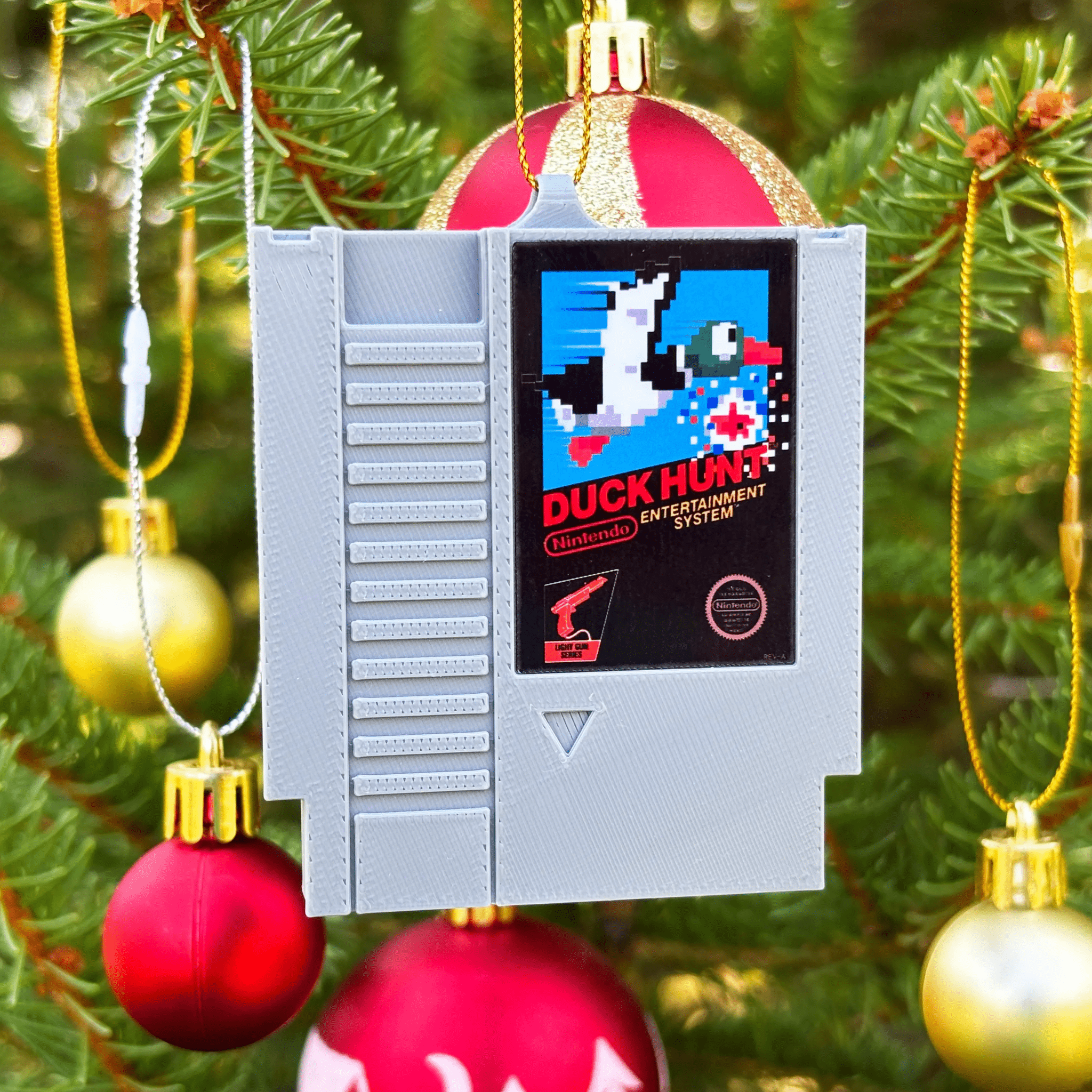 NES Cart Christmas Ornaments - BitsyLabs