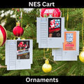 NES Cart Christmas Ornaments - BitsyLabs