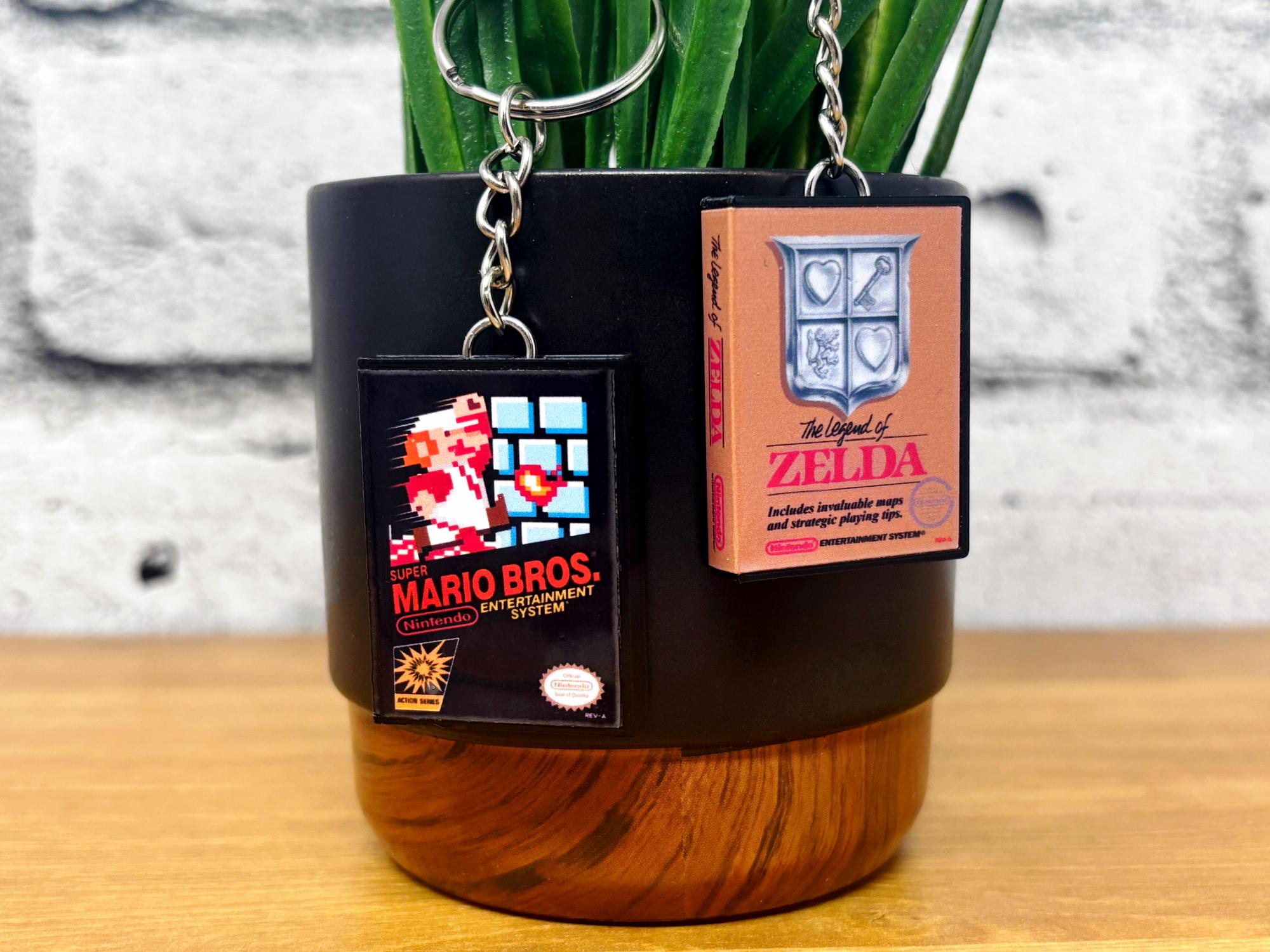 NES Game Case Keychains - BitsyLabs