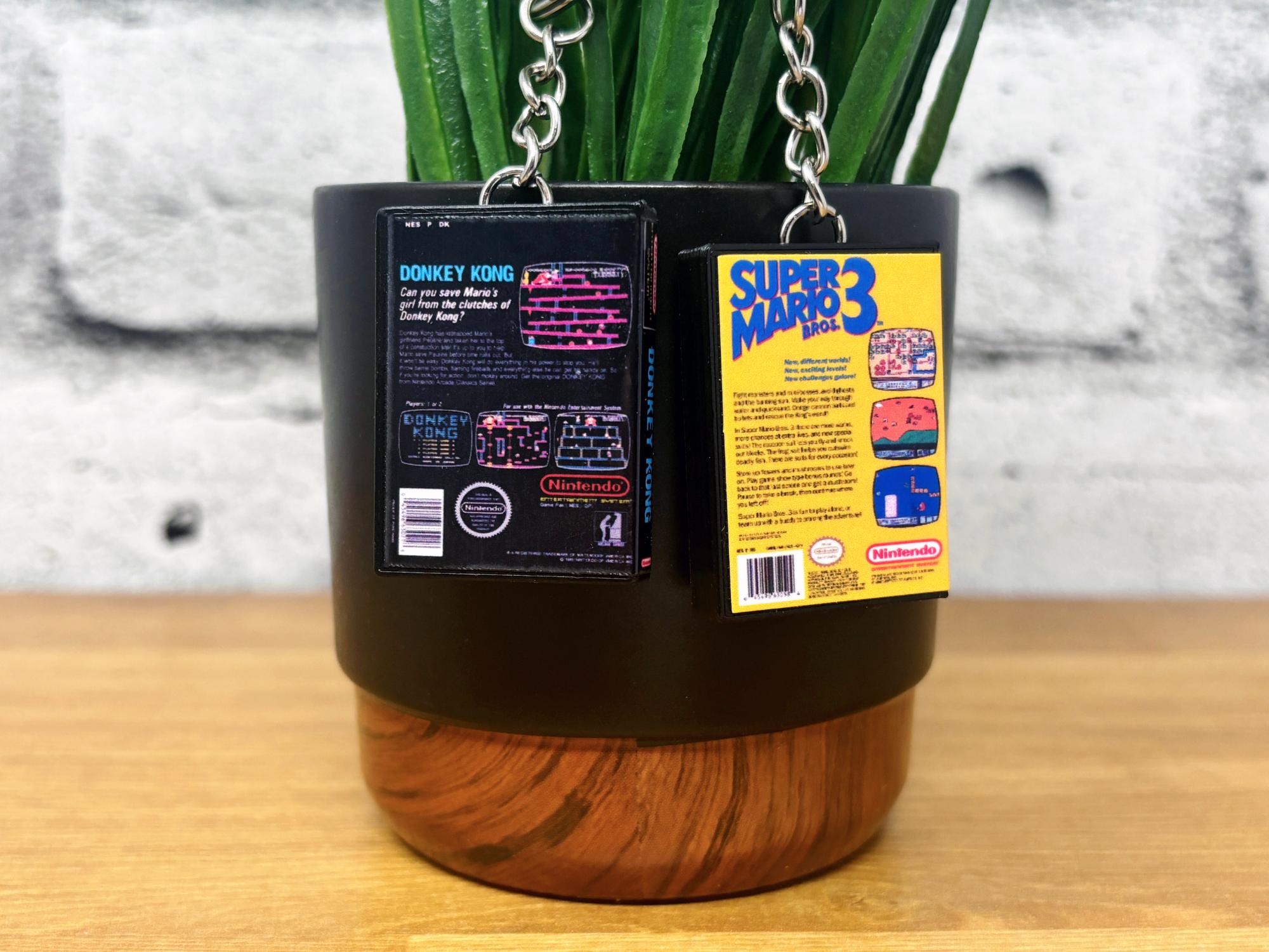 NES Game Case Keychains - BitsyLabs