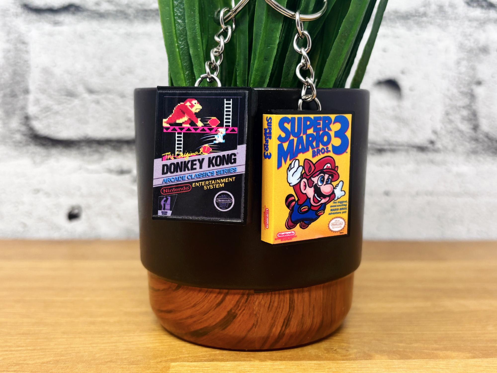 NES Game Case Keychains - BitsyLabs