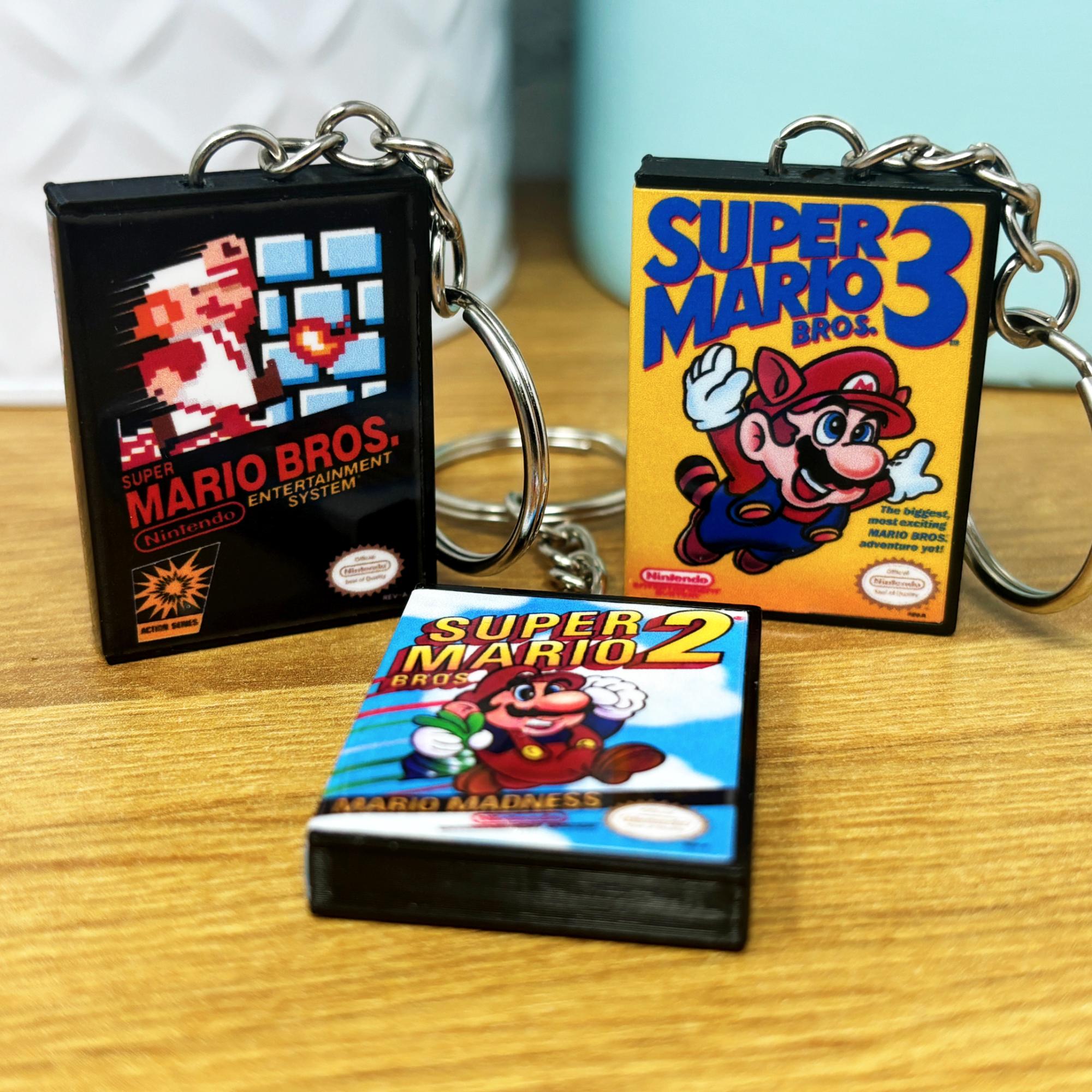 NES Game Case Keychains - BitsyLabs
