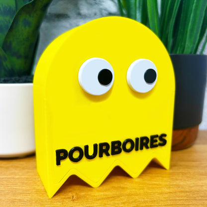 Pacman Piggy Bank - Customizable - BitsyLabs