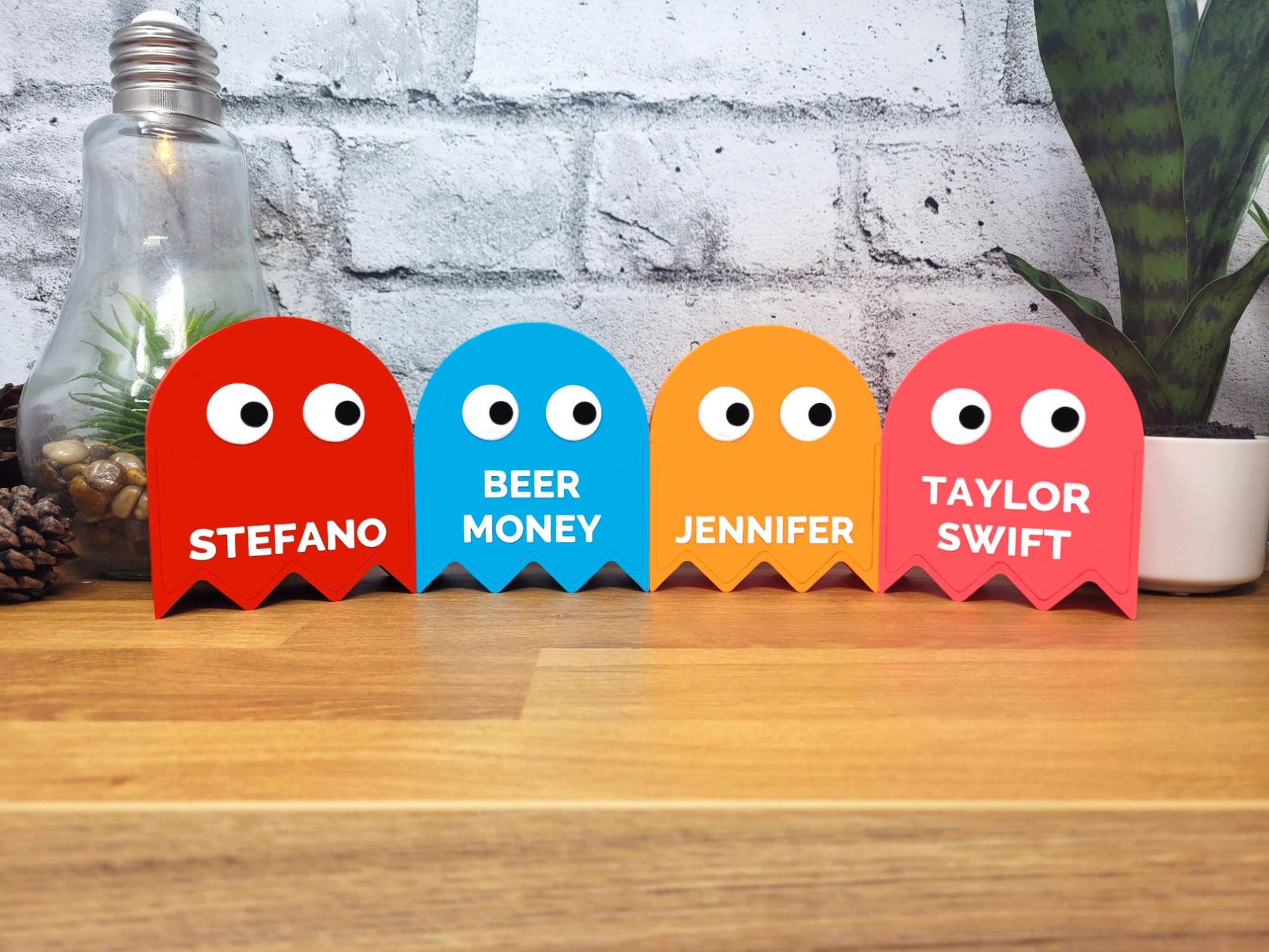 Pacman Piggy Bank - Customizable - BitsyLabs