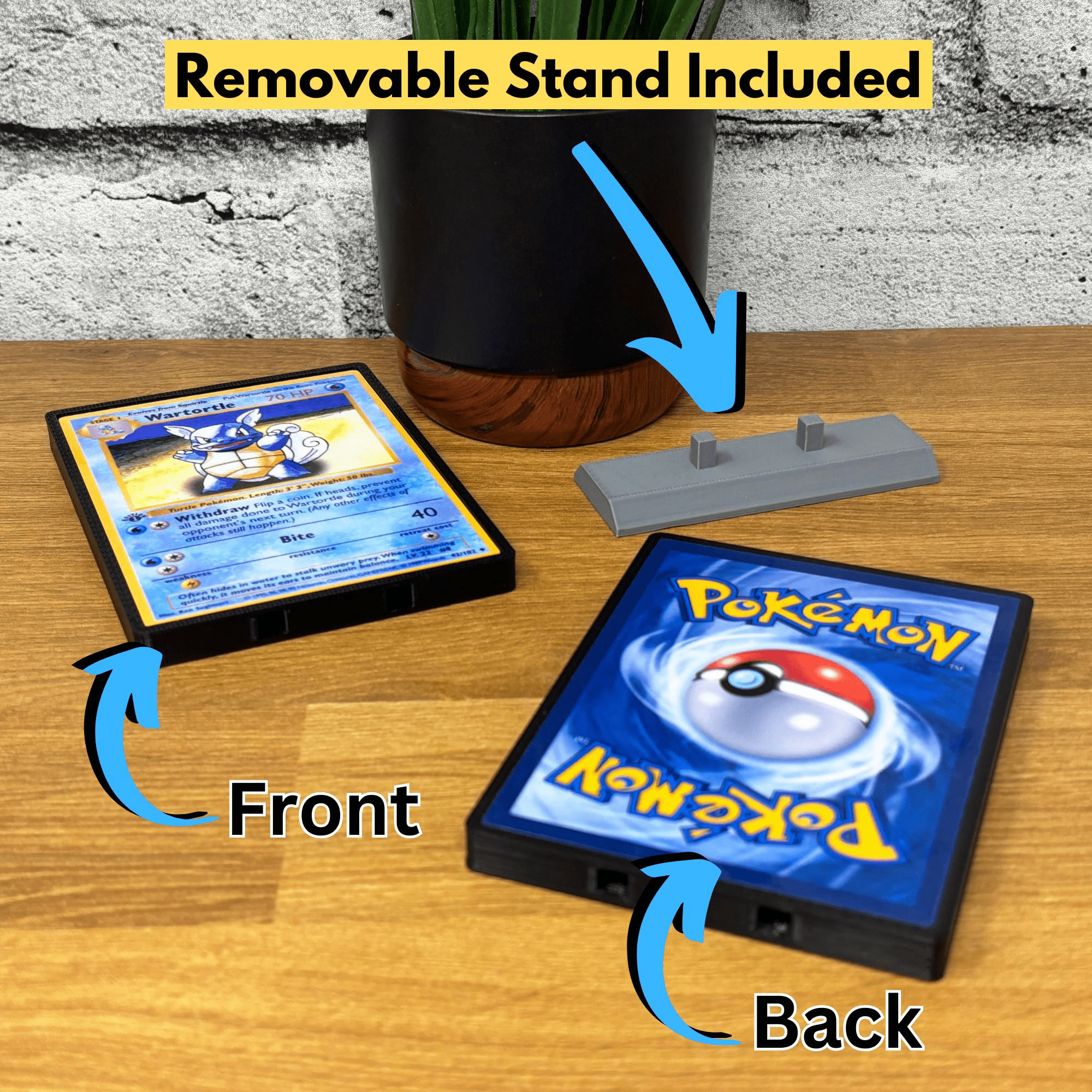 Pokemon Card Display Stands 1 - 50 (XXL) - BitsyLabs