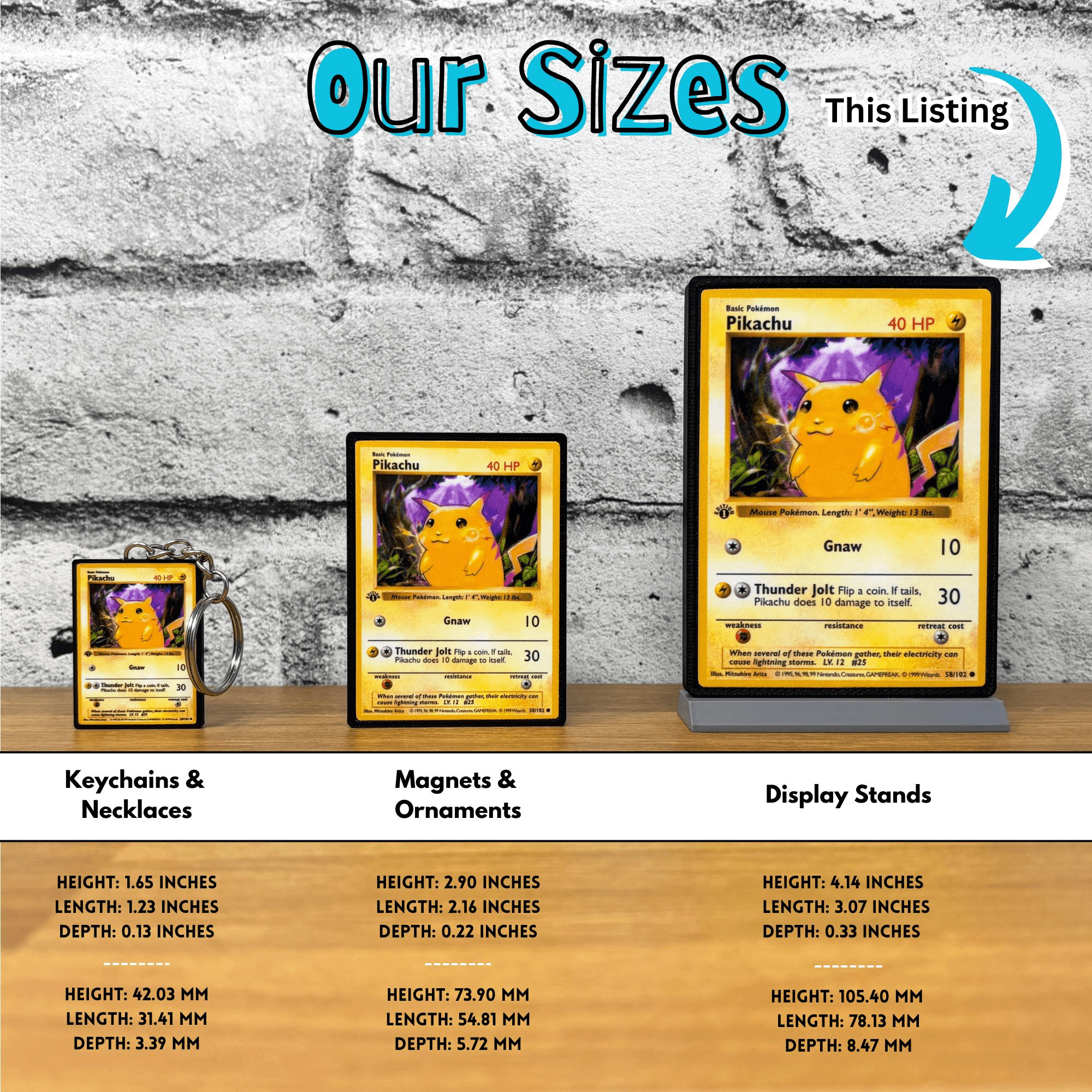 Pokemon Card Display Stands 1 - 50 (XXL) - BitsyLabs