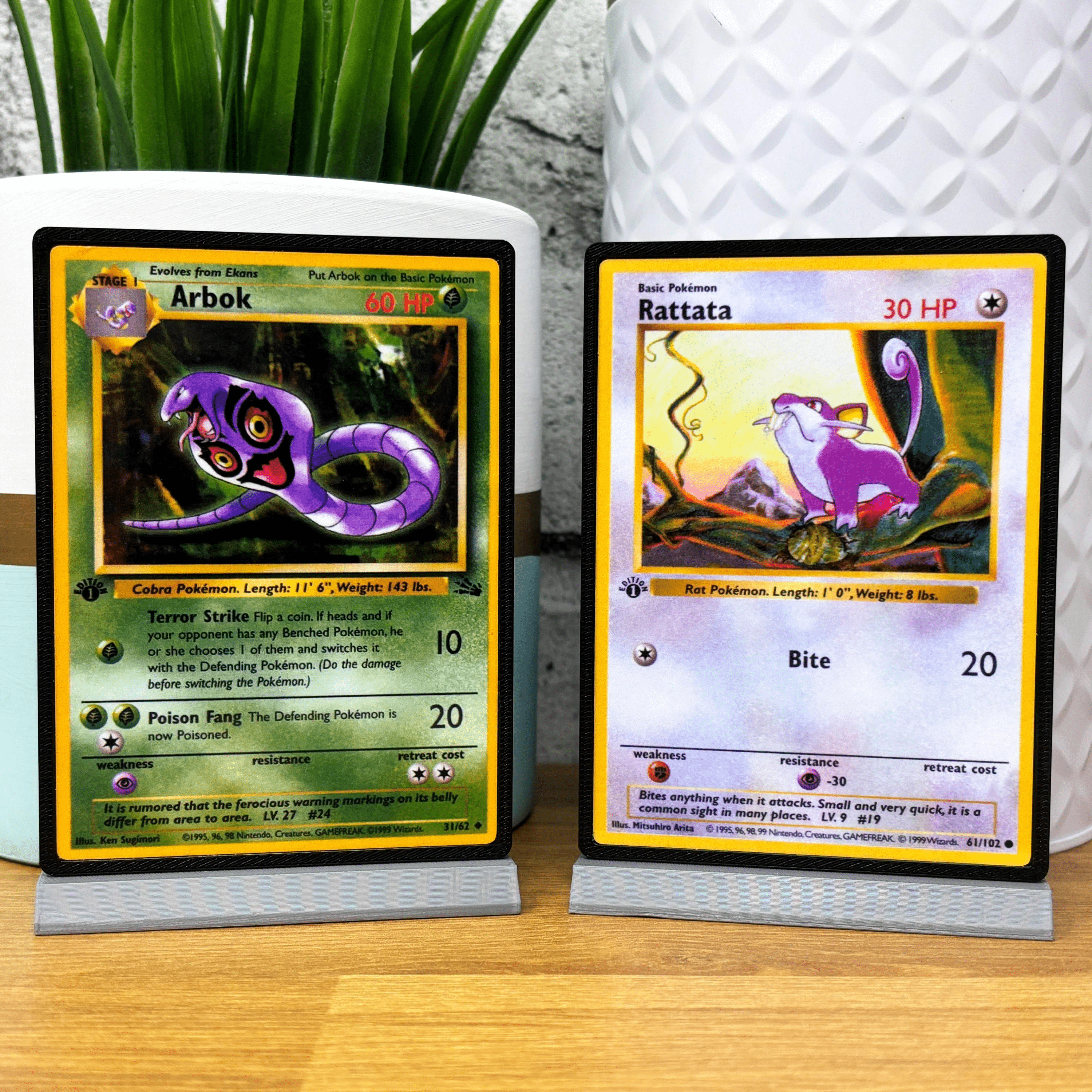 Pokemon Card Display Stands 1 - 50 (XXL) - BitsyLabs