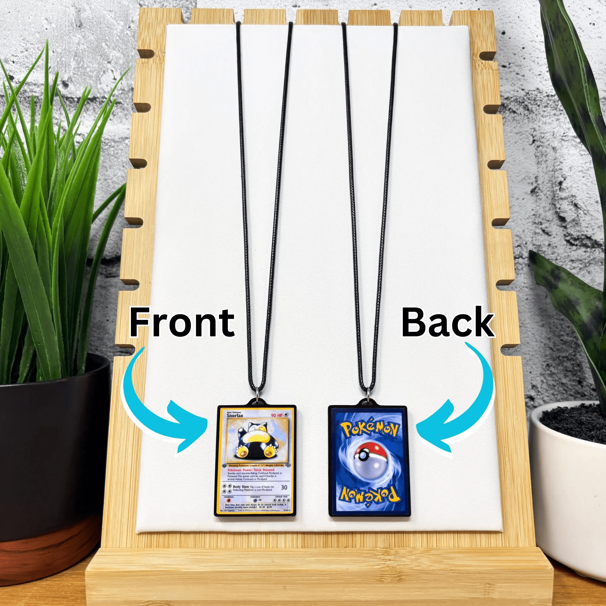 Pokemon Card Necklace (101 - 151) - BitsyLabs