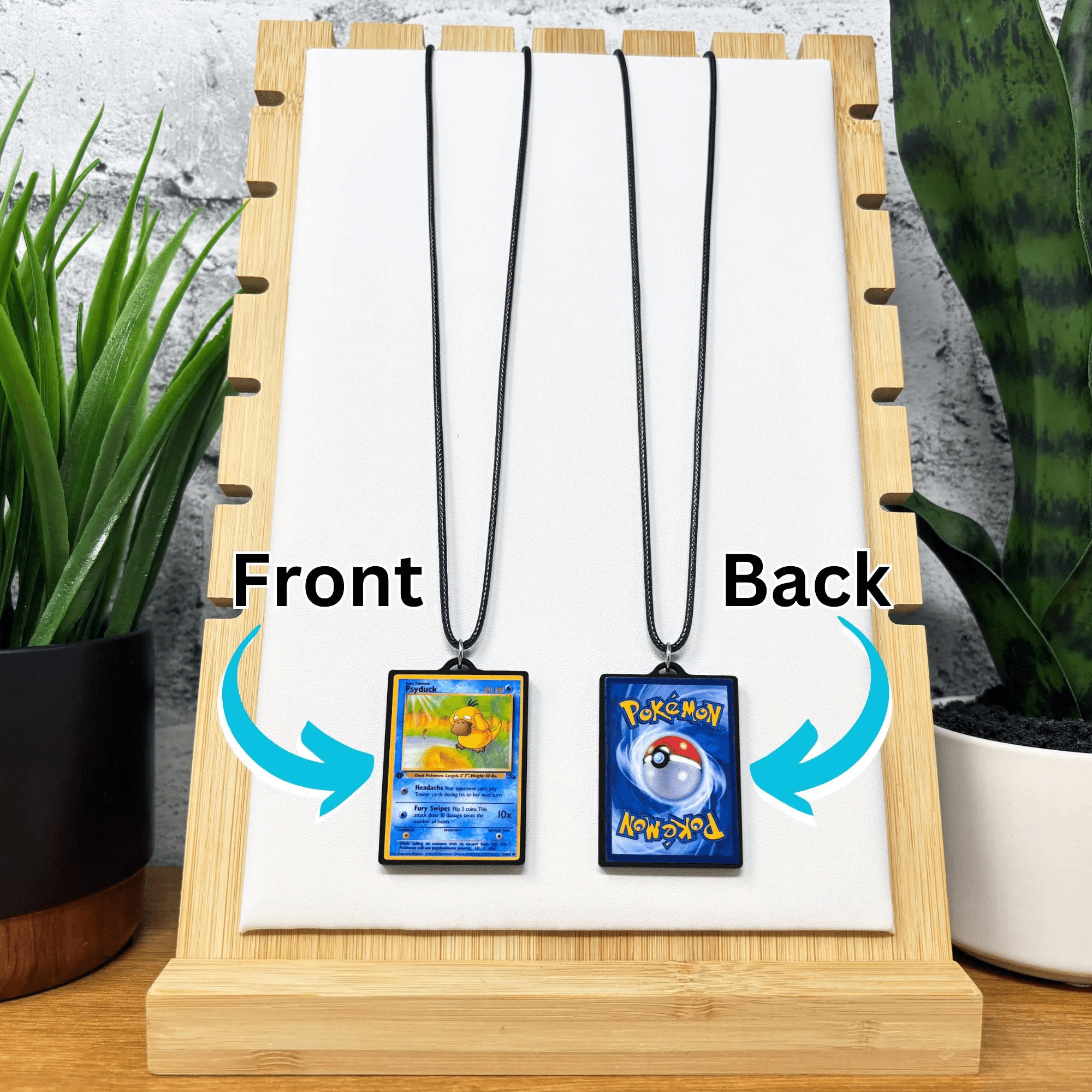 Pokemon Card Necklace (51 - 100) - BitsyLabs