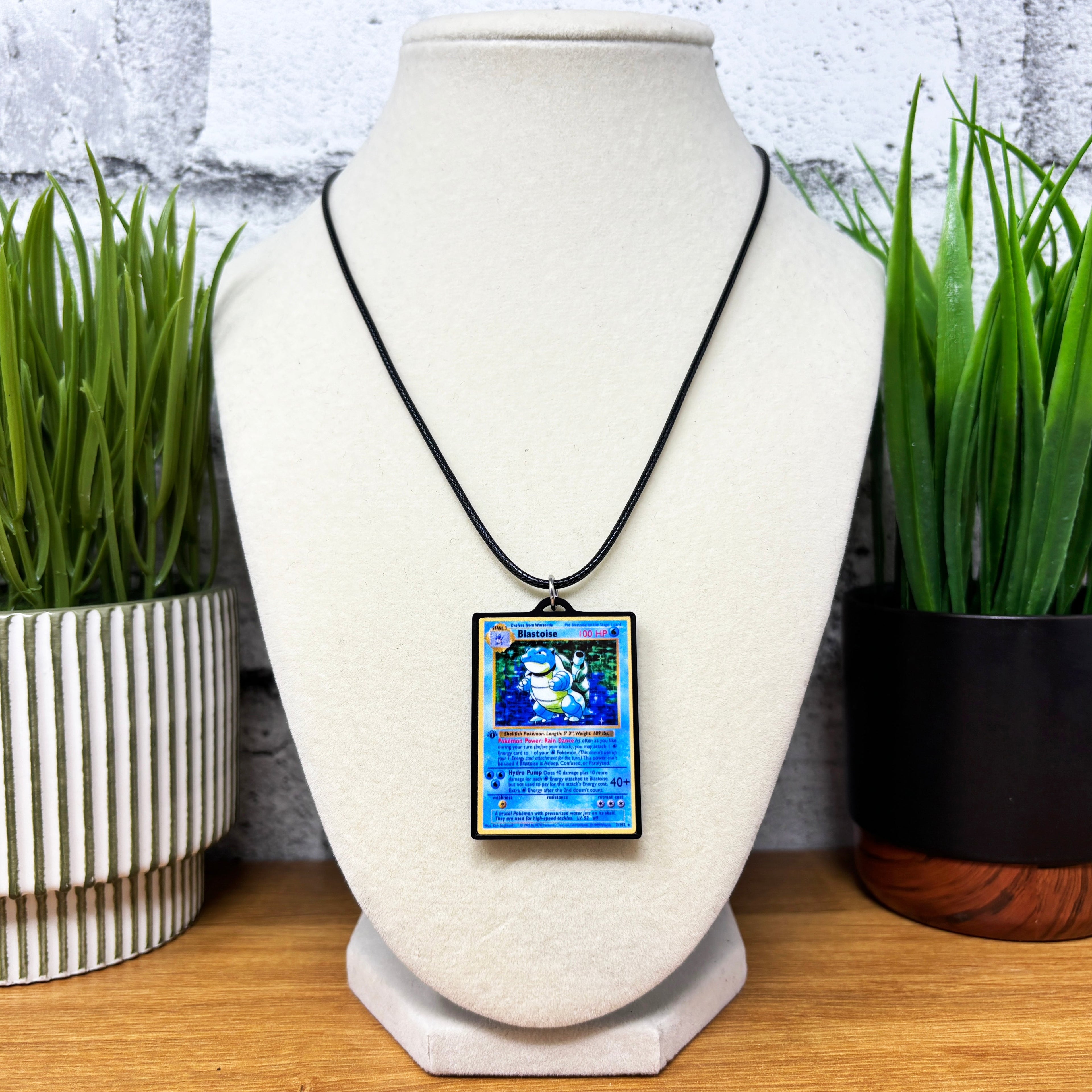 Pokemon Card Necklaces (1-50) 6. Charizard Pokemon Card Necklaces (1-50) 6. Charizard