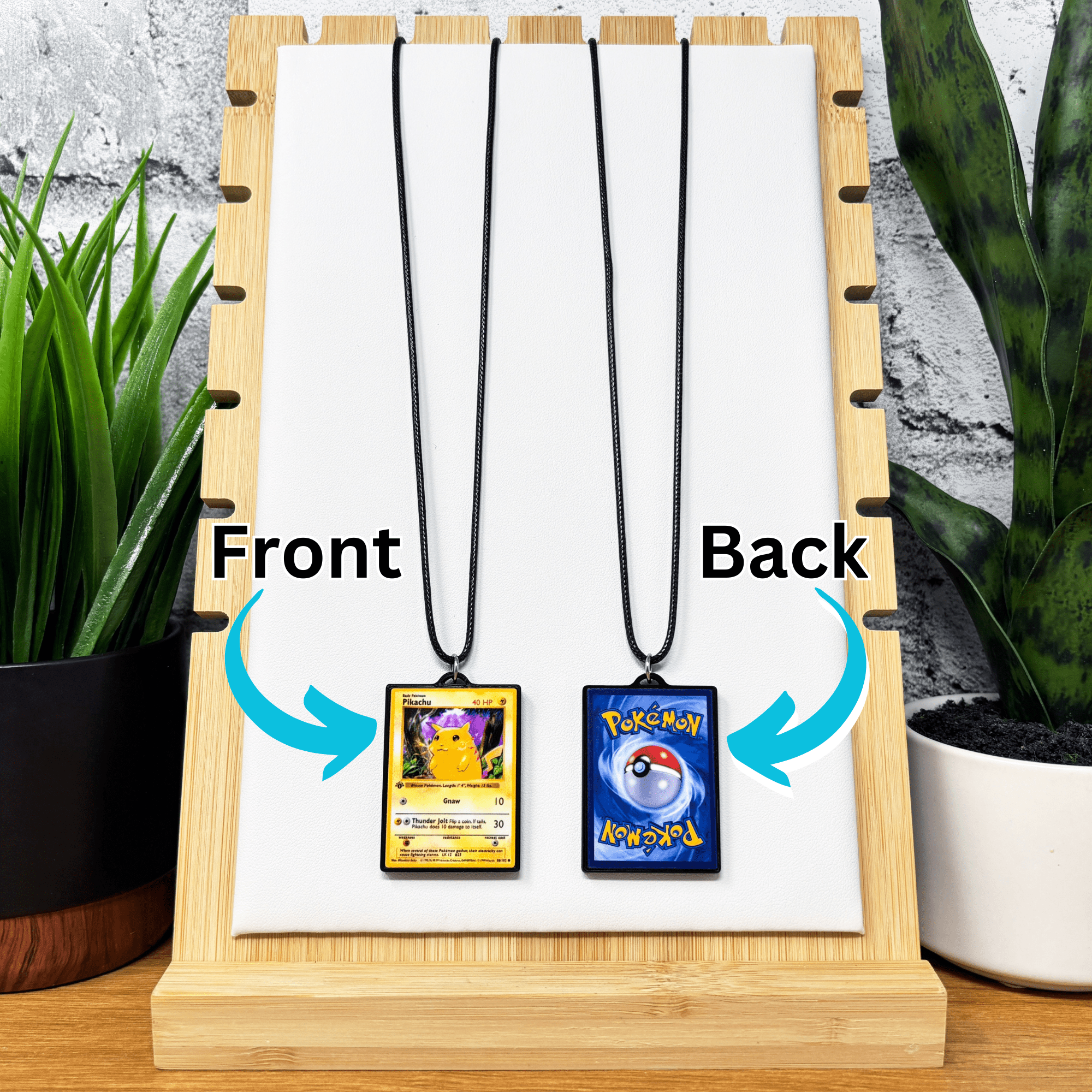 pokemon card necklace Pokemon Card Necklaces (1-50) 6. Charizard