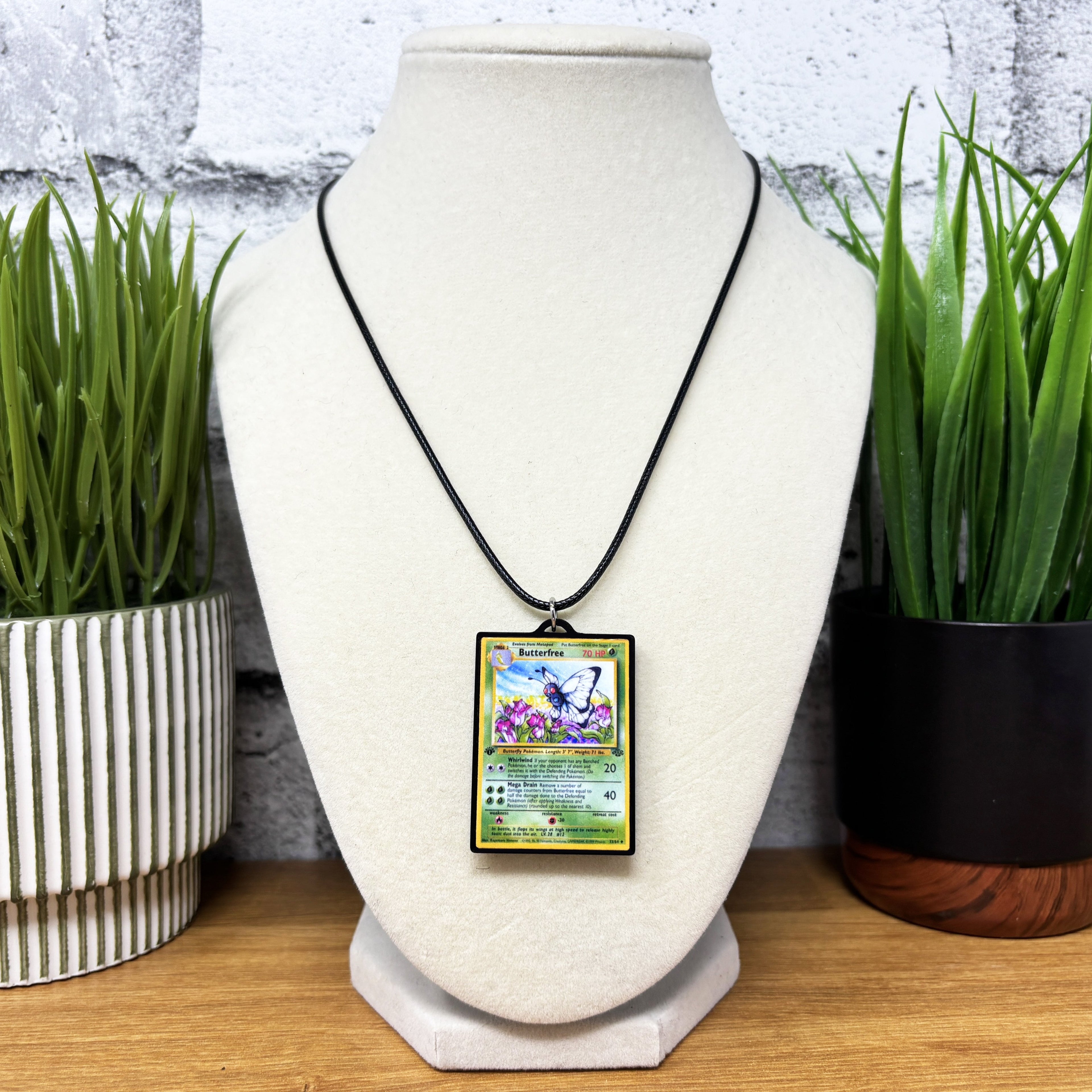 Pokemon Card Necklaces (1-50) 6. Charizard Pokemon Card Necklaces (1-50) 6. Charizard