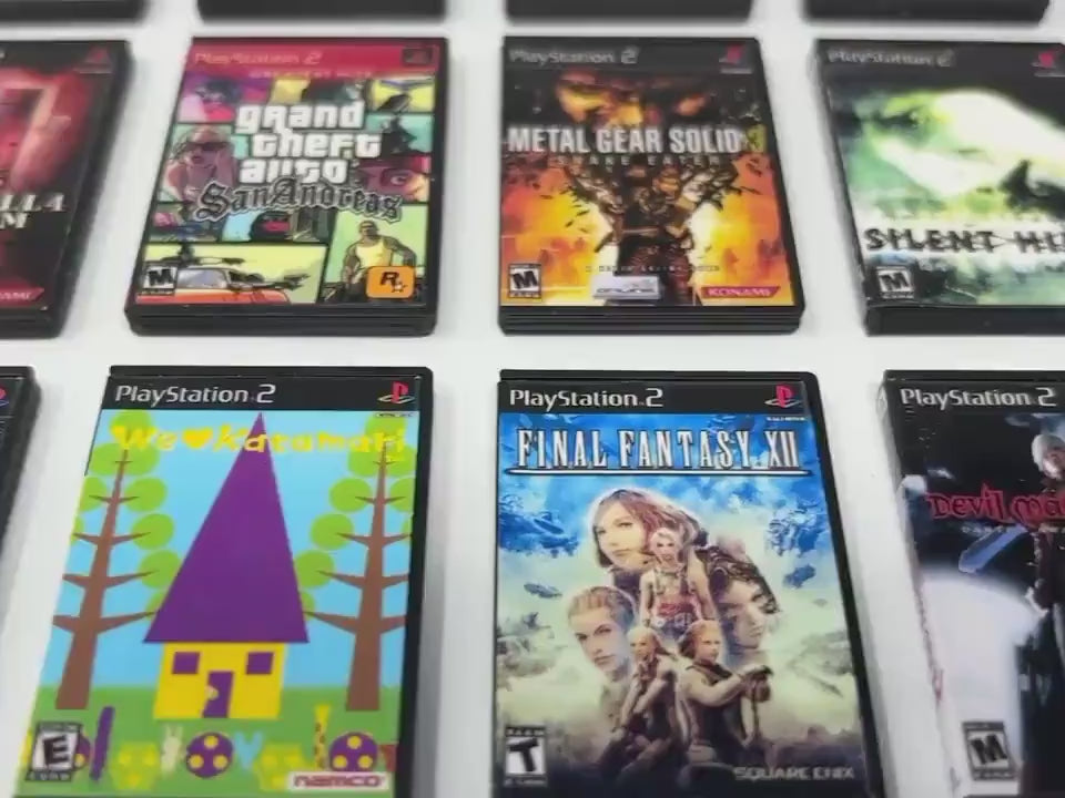 PS2 Game Magnets (Small)