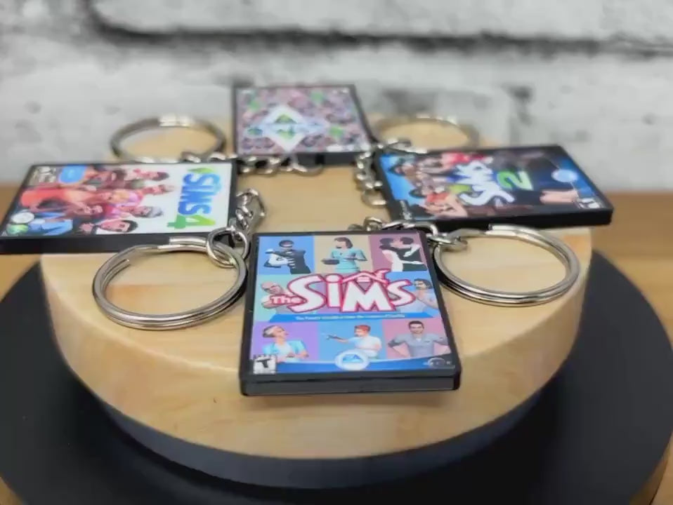The Sims Keychains