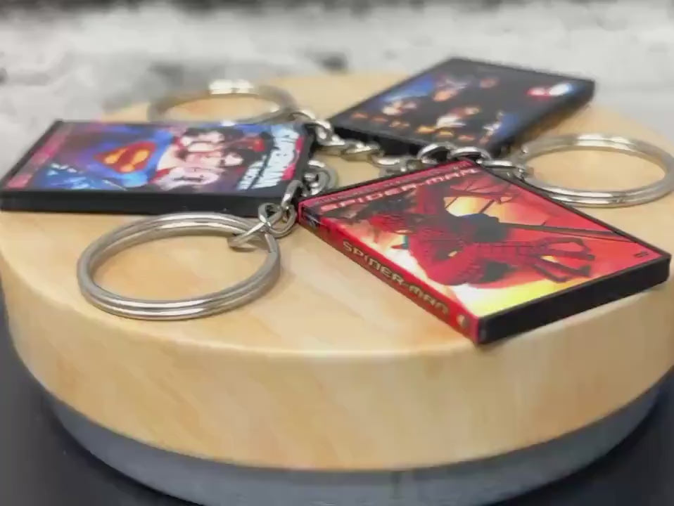 Superhero Movies (I-Z) Keychains