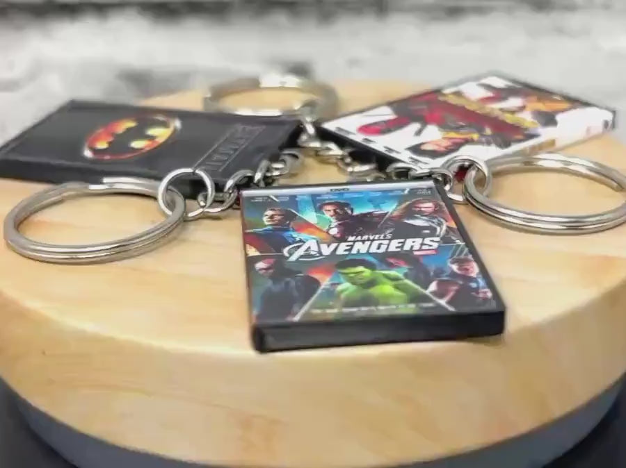 Superhero Movies (A-H) Keychains