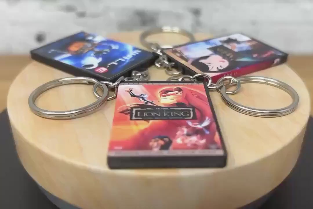 Animated Movies (L-Z) Keychains