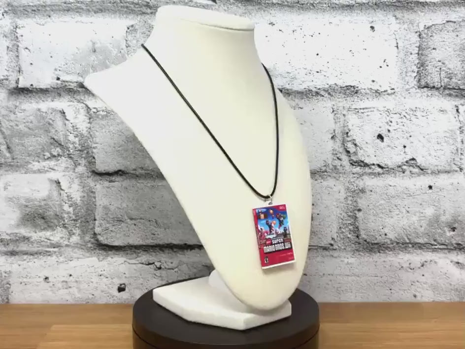 Wii Game Case Necklace