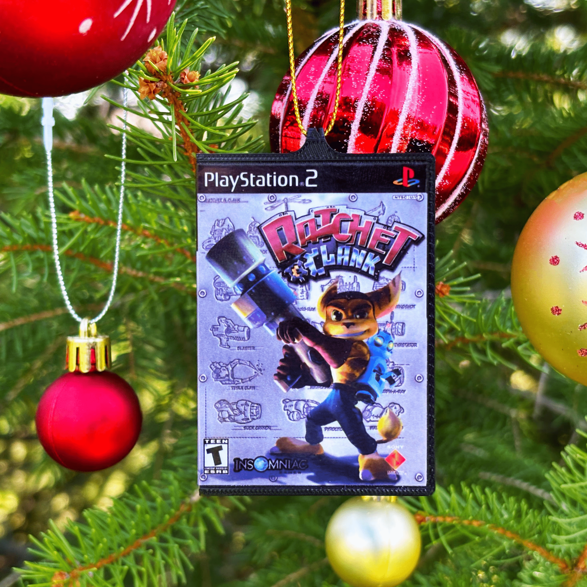 PS2 Christmas Ornaments - BitsyLabs