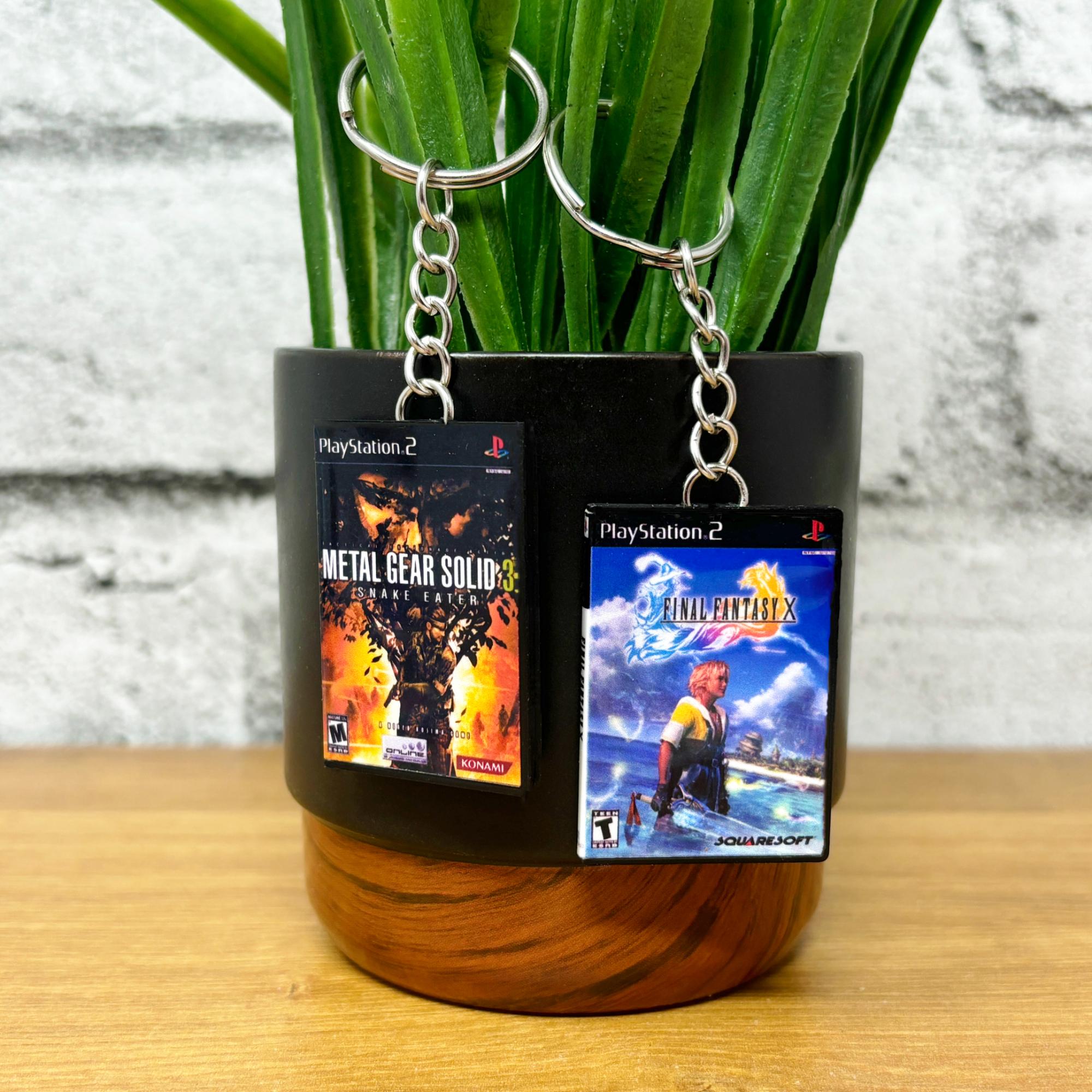 PS2 Game Case Keychains - BitsyLabs