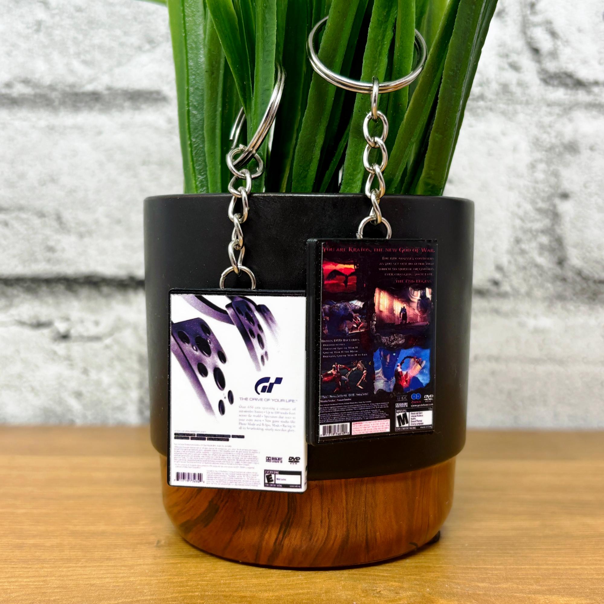 PS2 Game Case Keychains - BitsyLabs