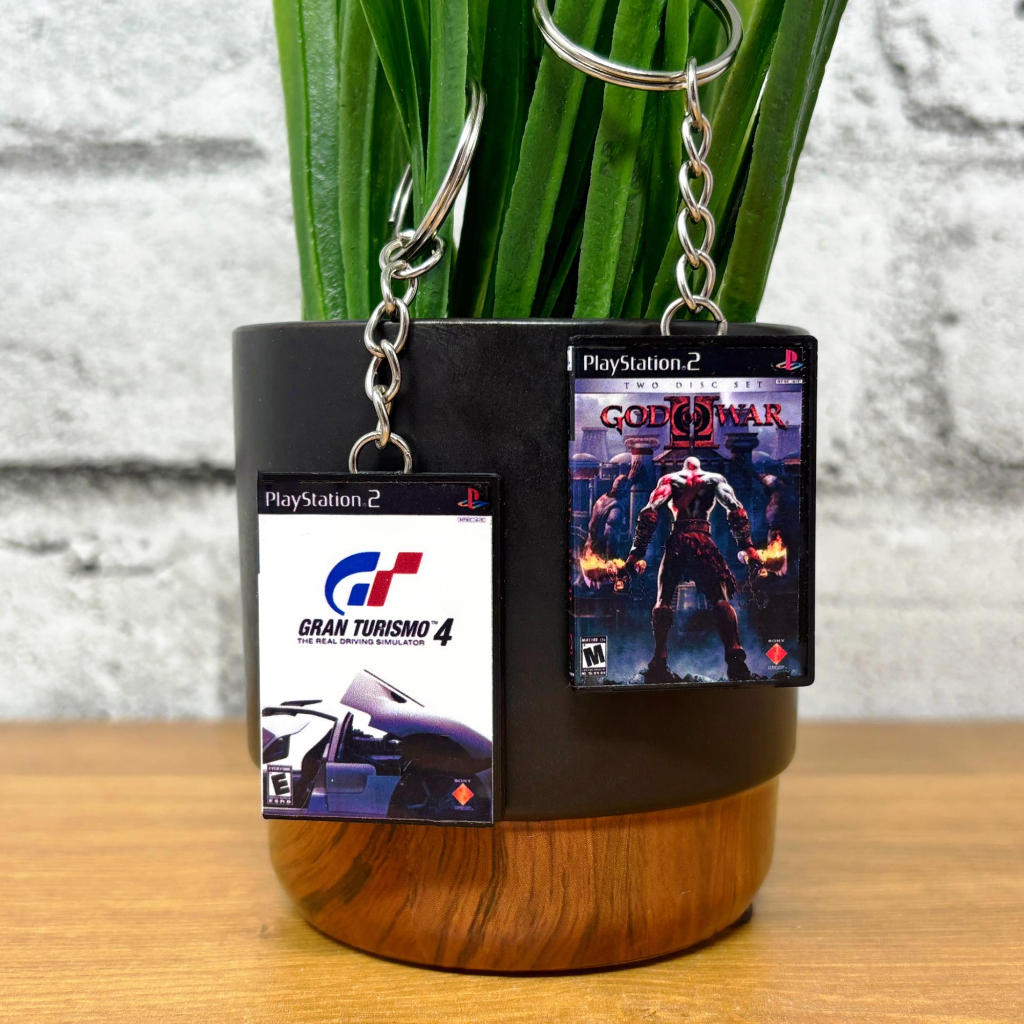 PS2 Game Case Keychains - BitsyLabs