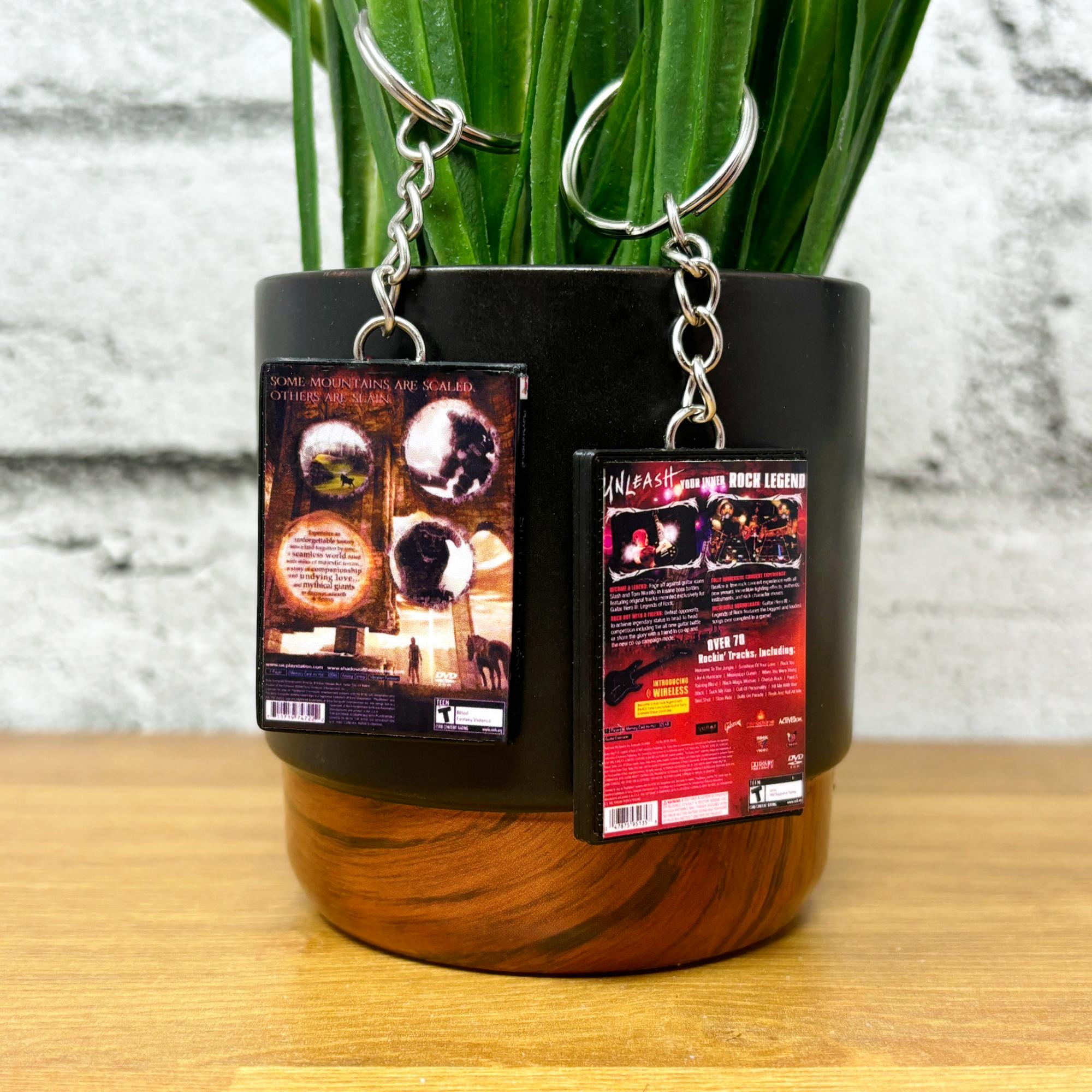 PS2 Game Case Keychains - BitsyLabs