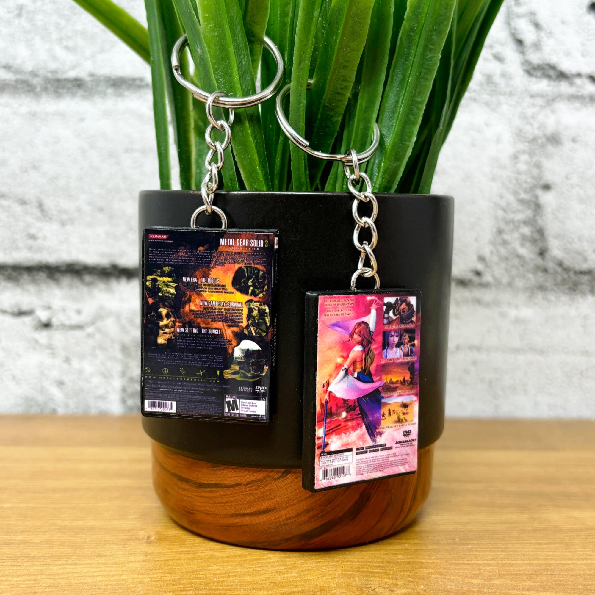 PS2 Game Case Keychains - BitsyLabs