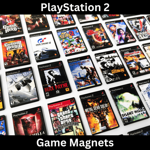 PS2 Game Magnets (Small) - BitsyLabs