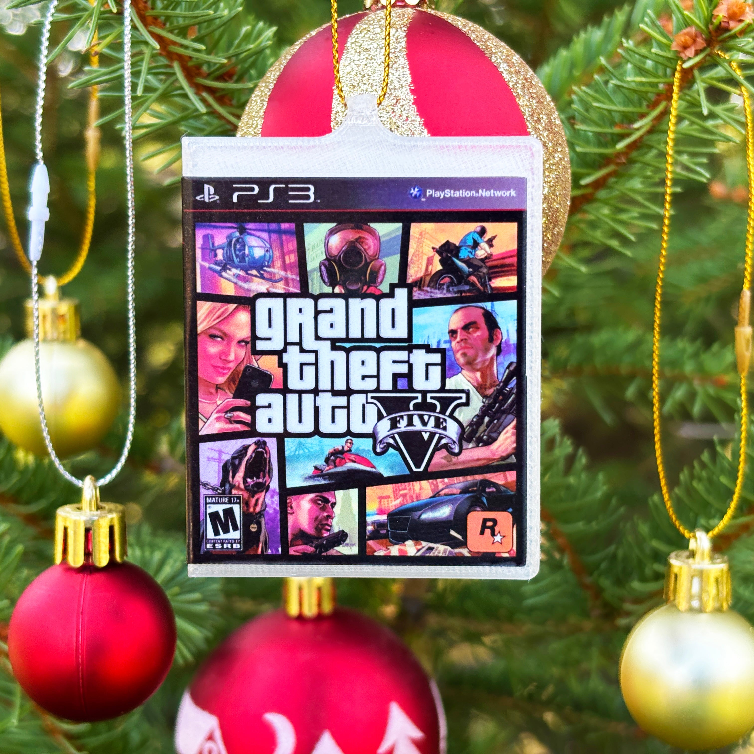 PS3 Christmas Ornaments - BitsyLabs