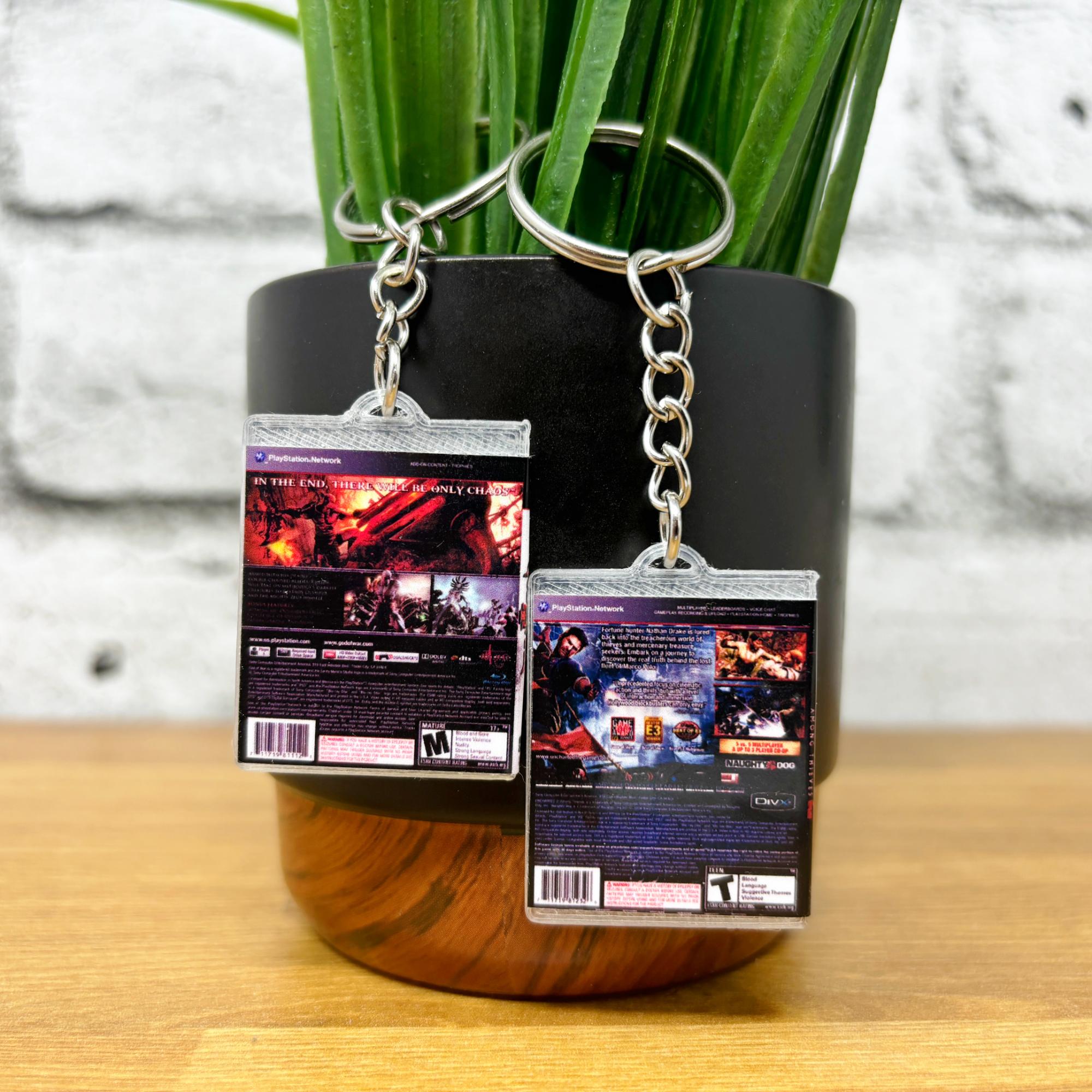 PS3 Game Case Keychains - BitsyLabs