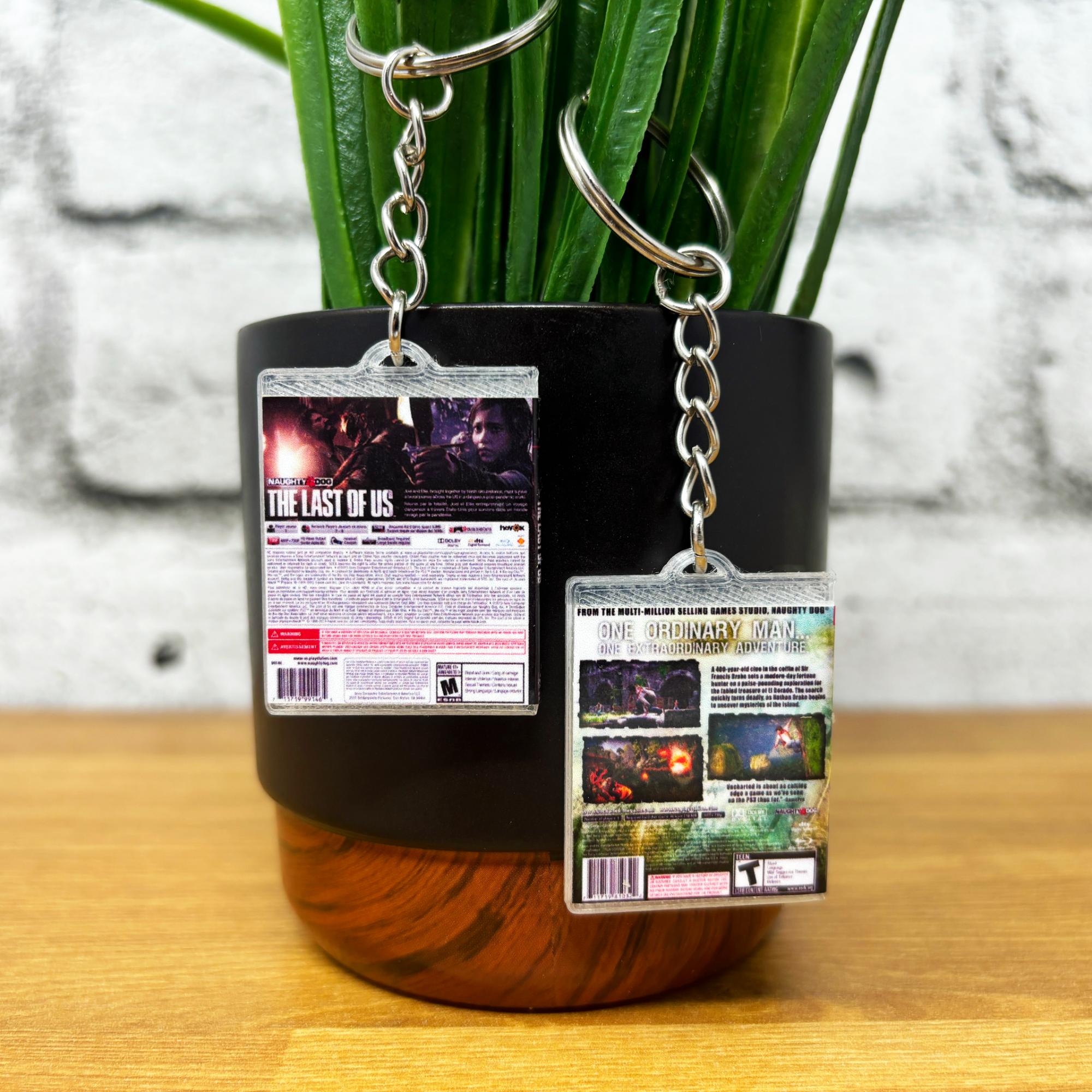 PS3 Game Case Keychains - BitsyLabs