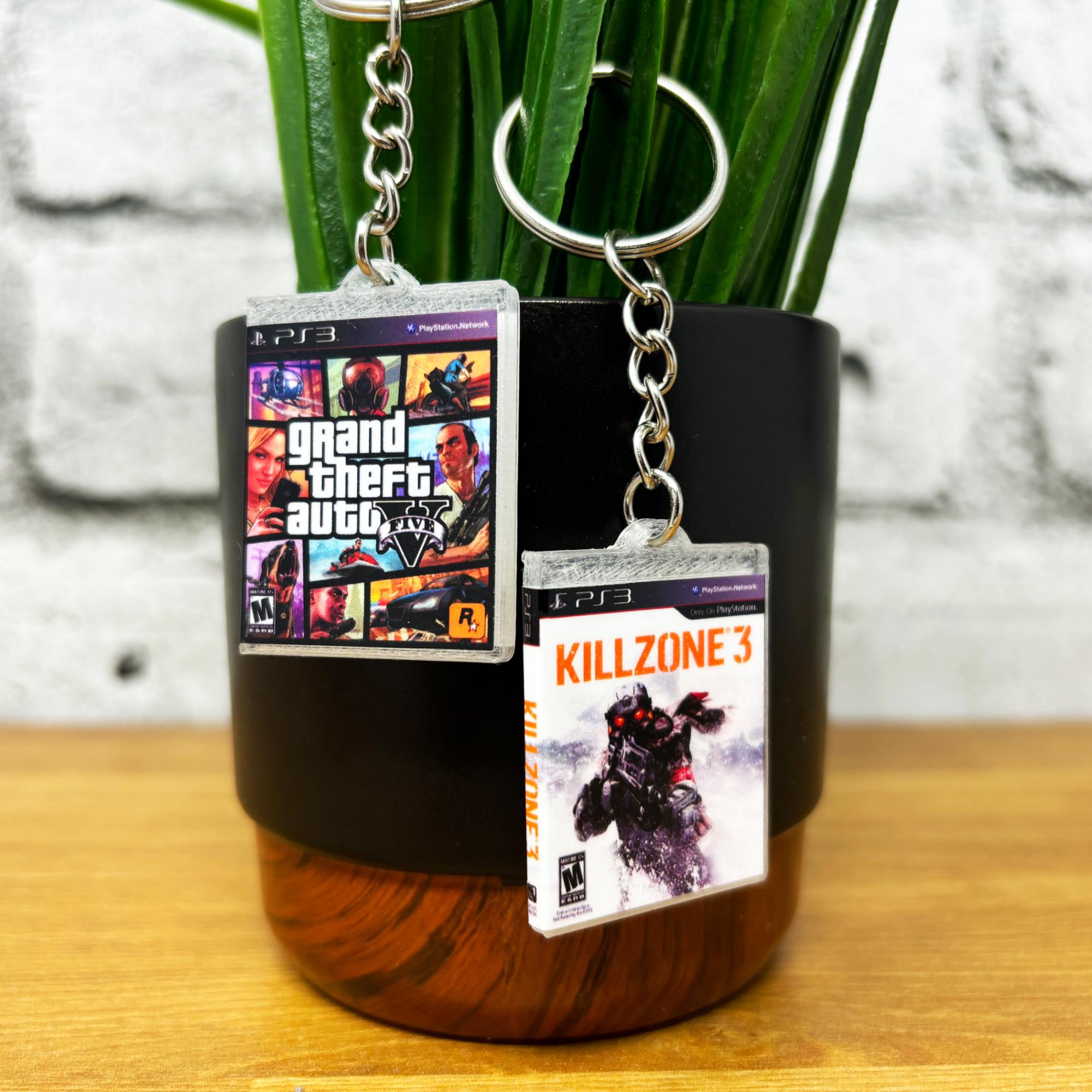 PS3 Game Case Keychains - BitsyLabs