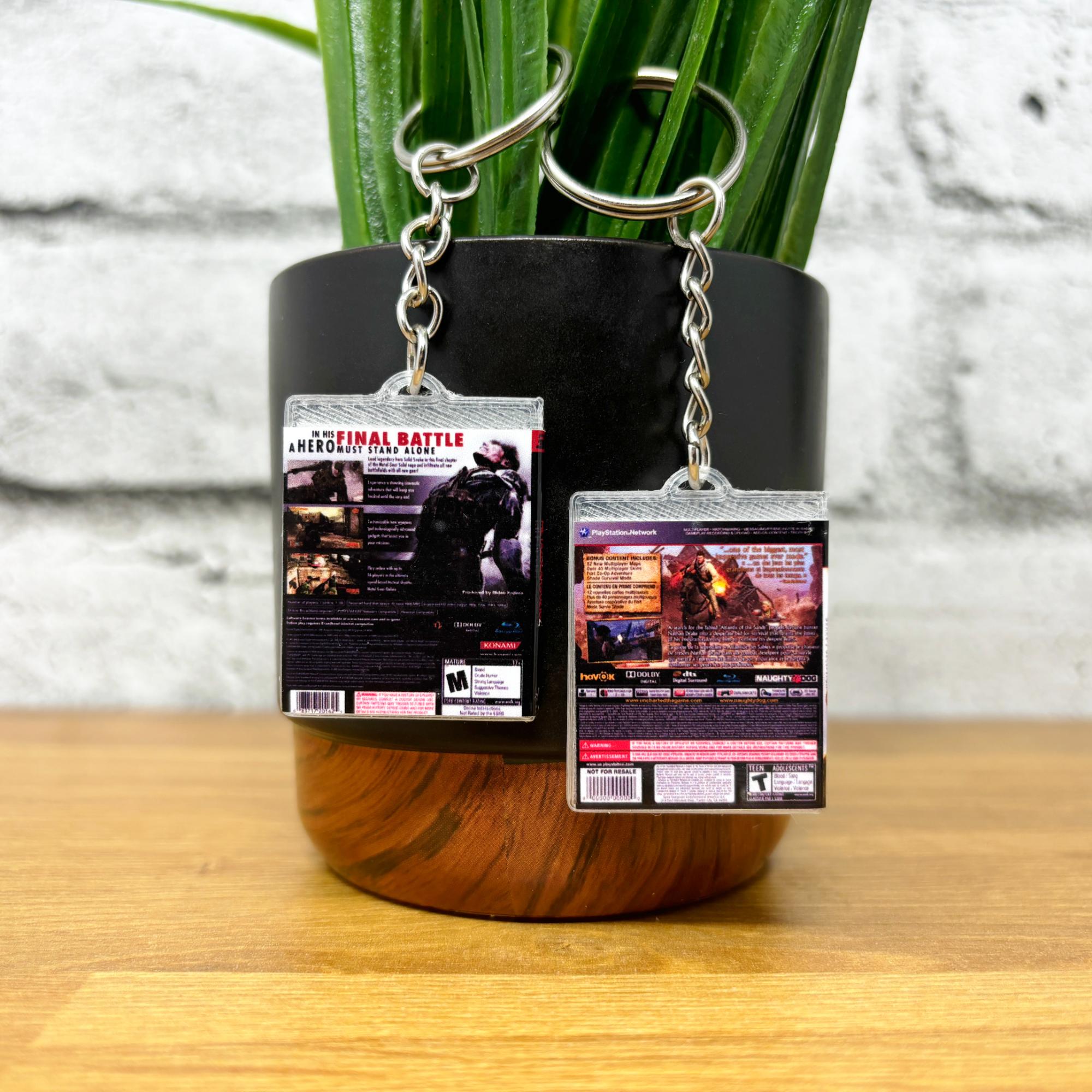 PS3 Game Case Keychains - BitsyLabs