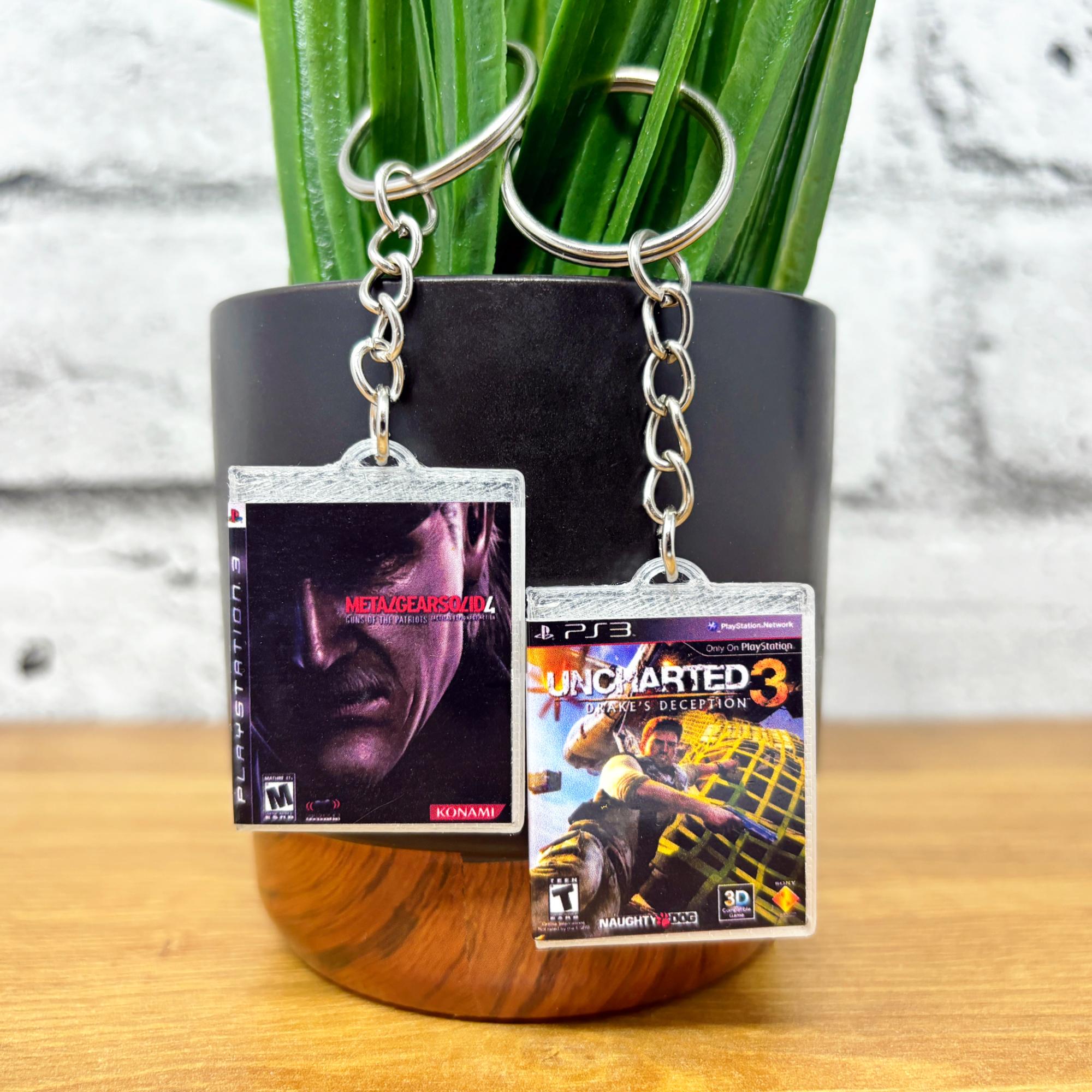 PS3 Game Case Keychains - BitsyLabs