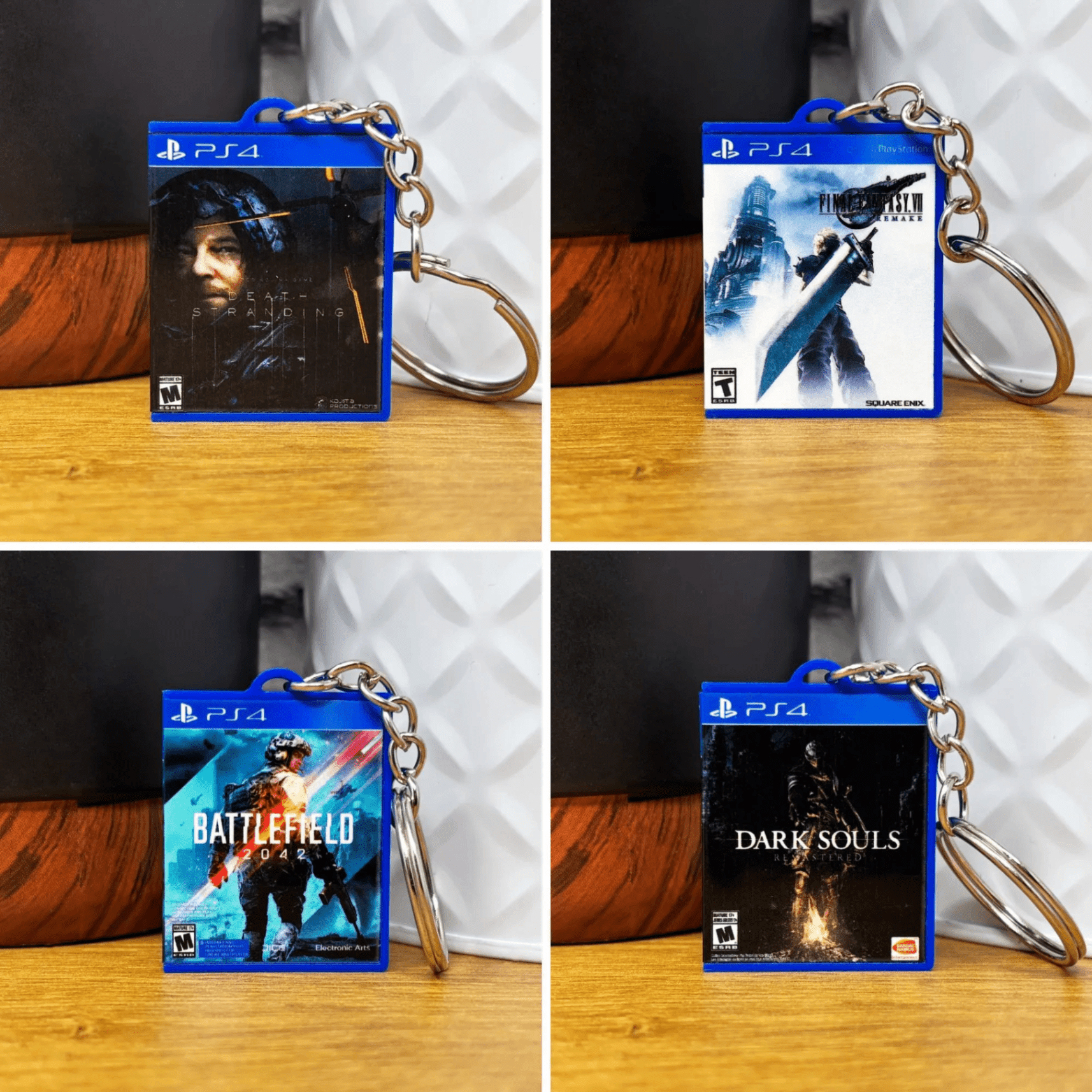 PS4 Game Case Keychains - BitsyLabs