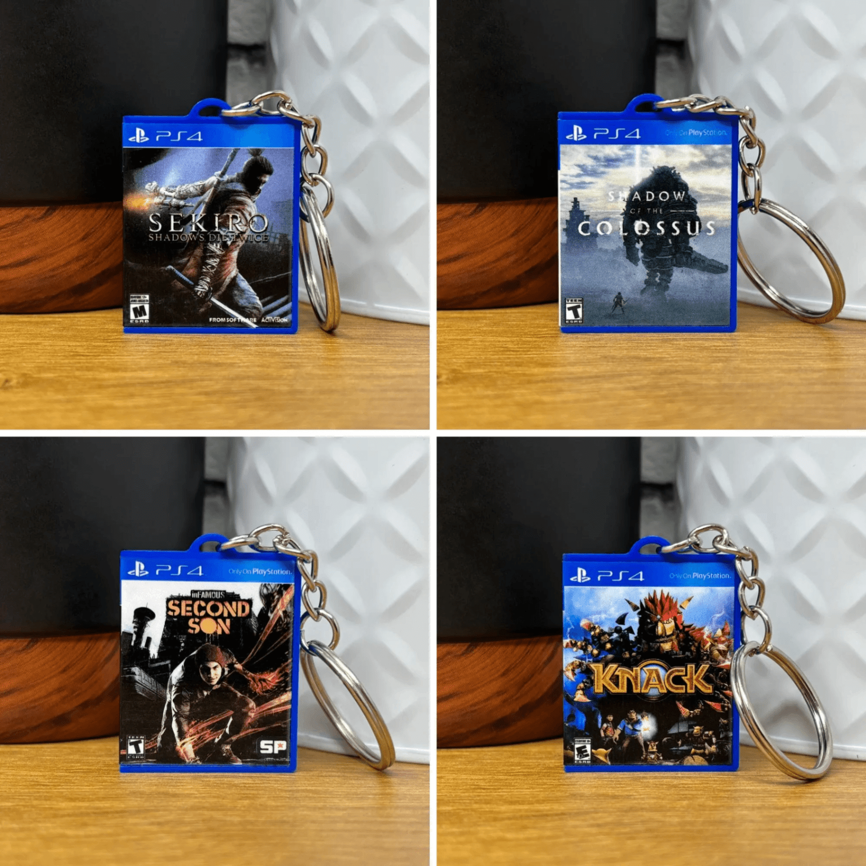 PS4 Game Case Keychains - BitsyLabs